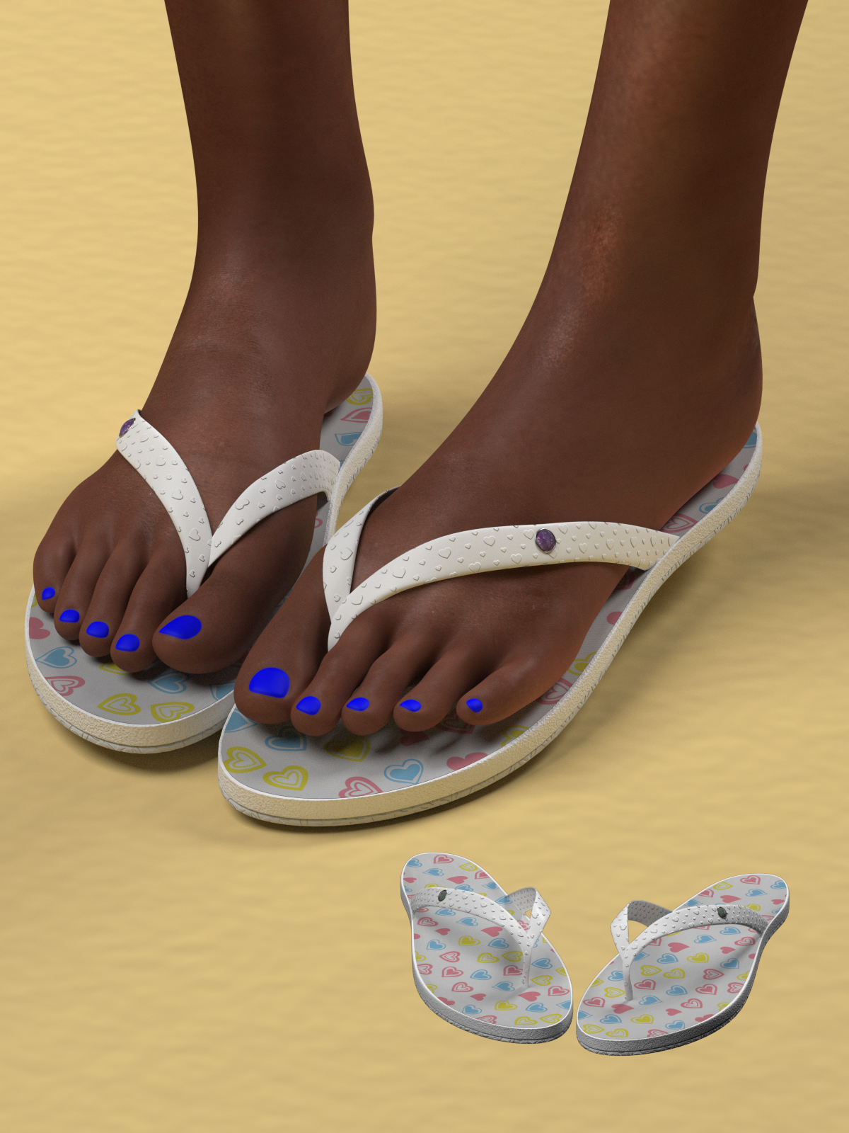 La Femme Flip Flops by N/A