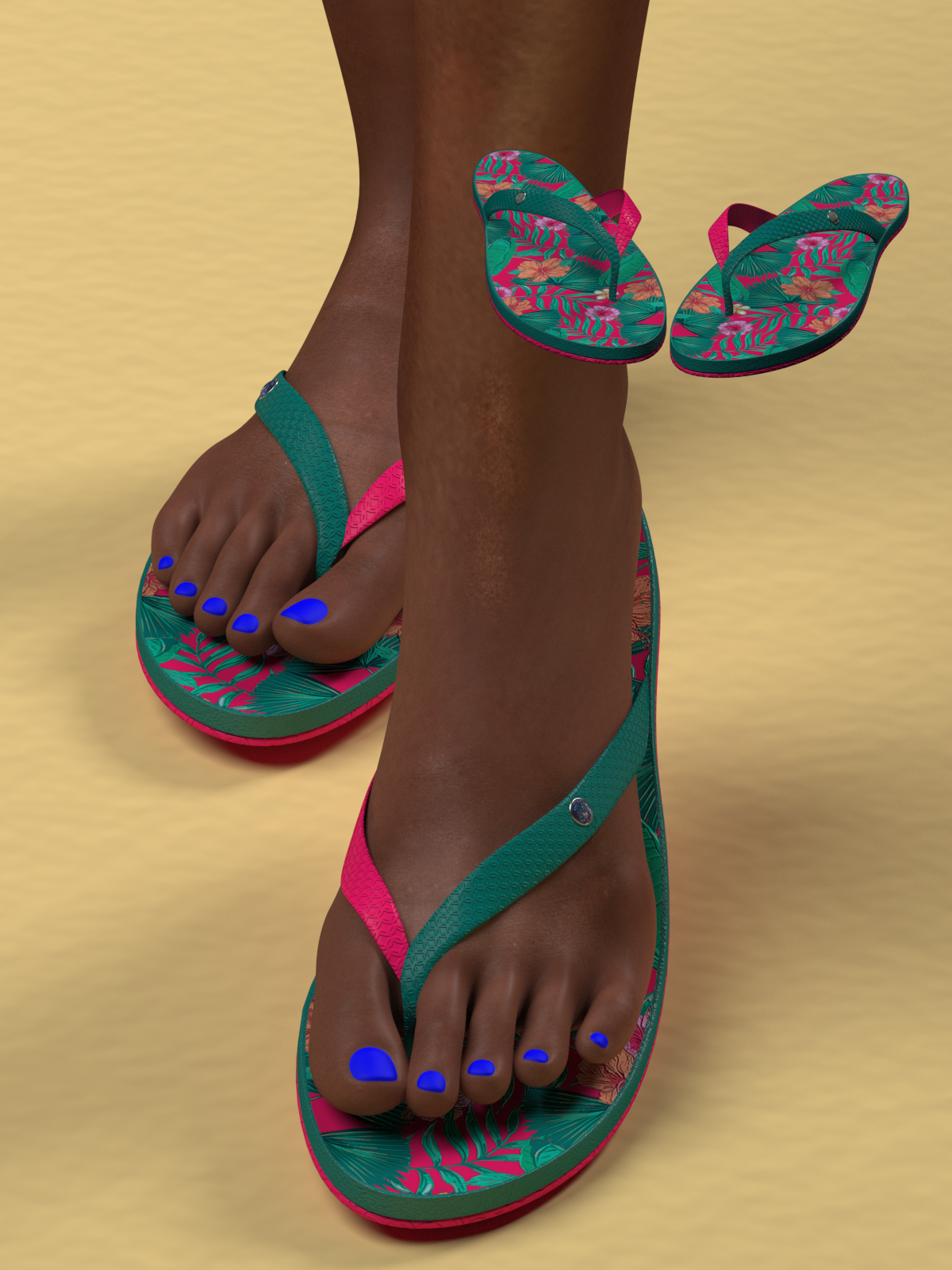 La Femme Flip Flops by N/A