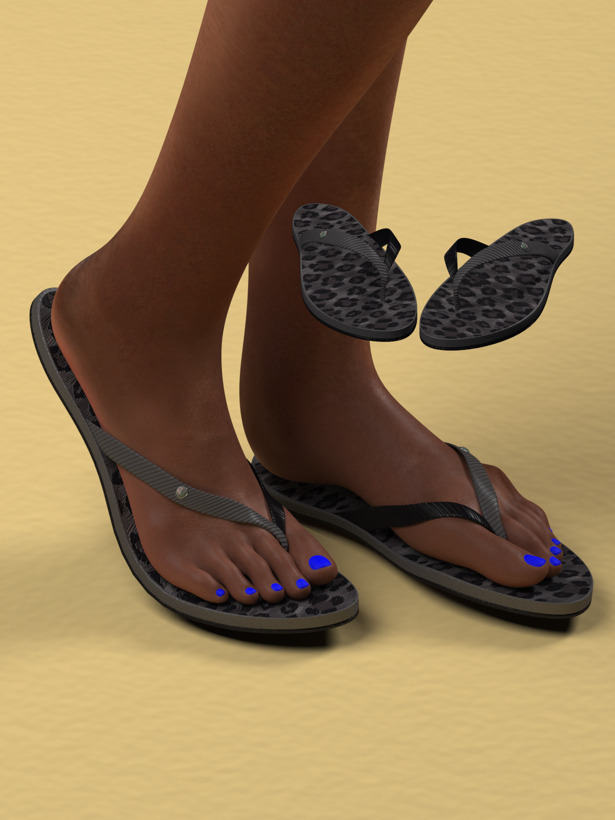 La Femme Flip Flops by N/A