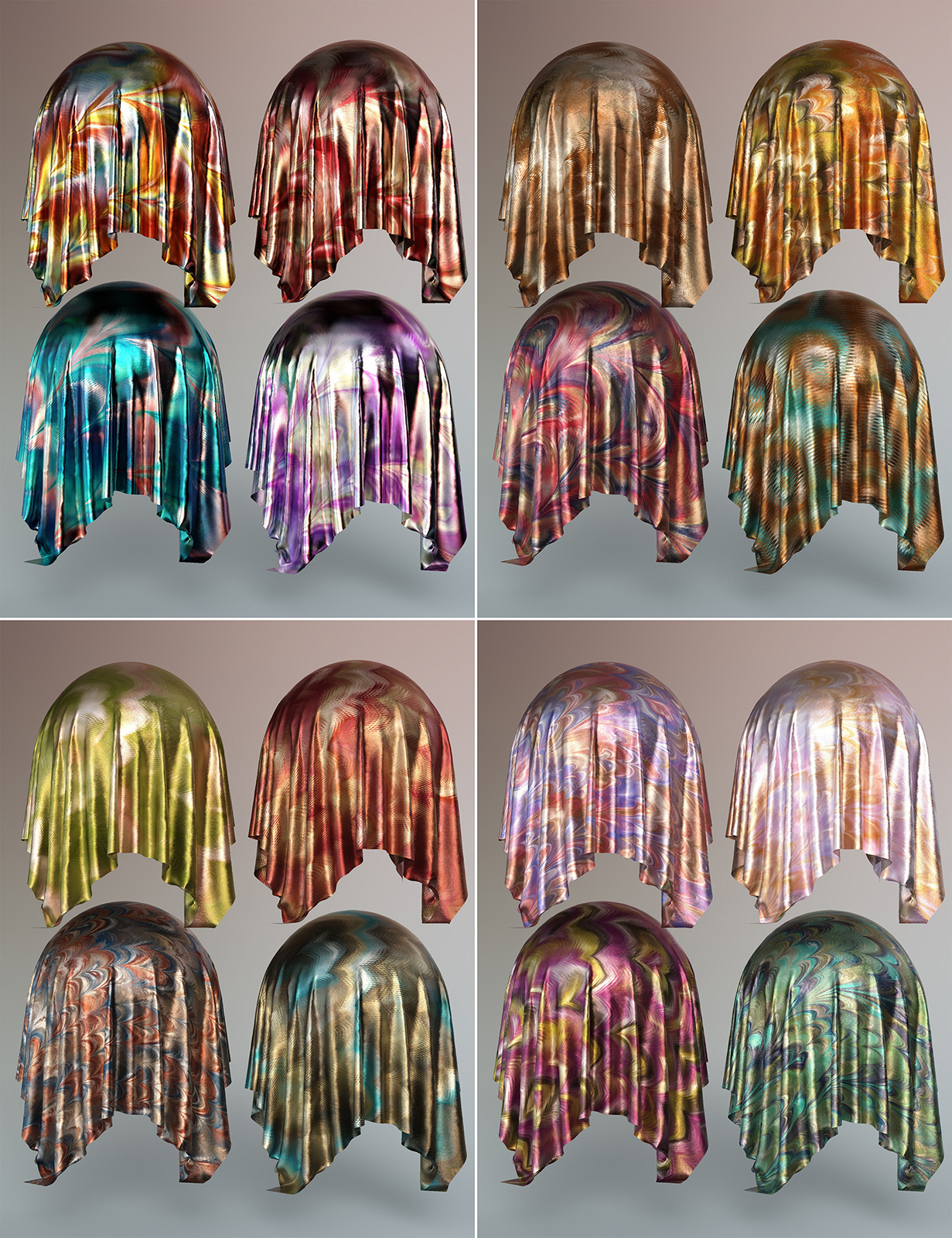Printed Fabric Iray Shaders by N/A