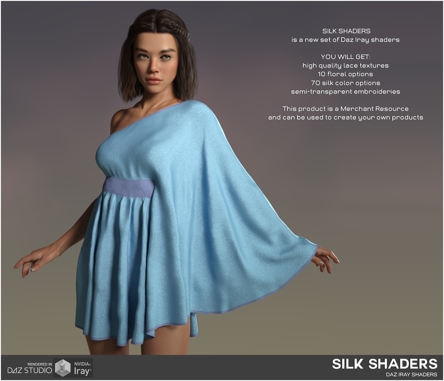 Daz Iray - Silk Shaders by N/A