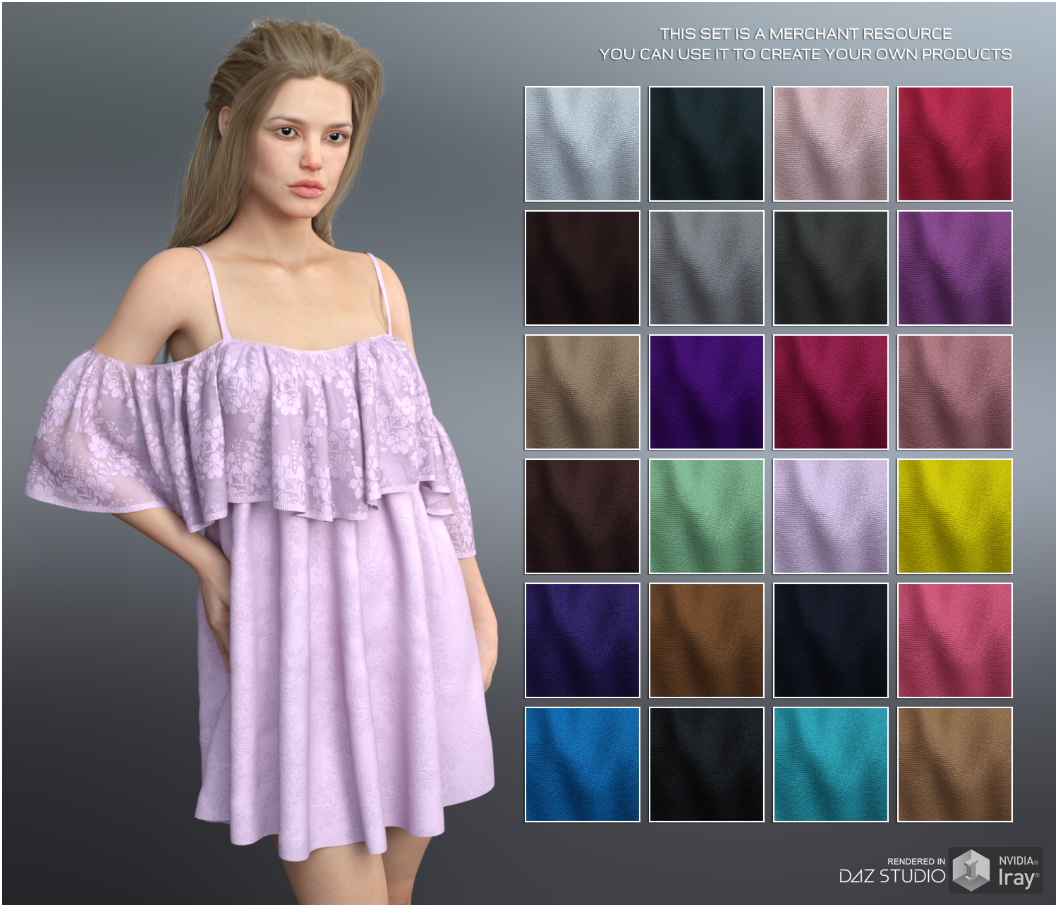 Daz Iray - Silk Shaders by N/A