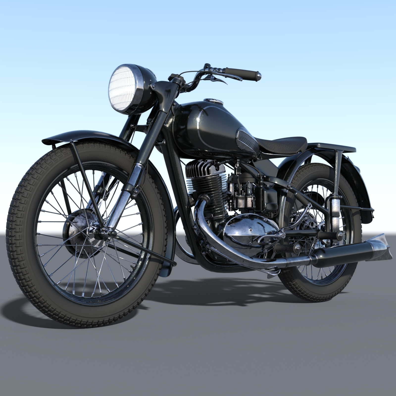 1949 IZH Motorcycle by N/A