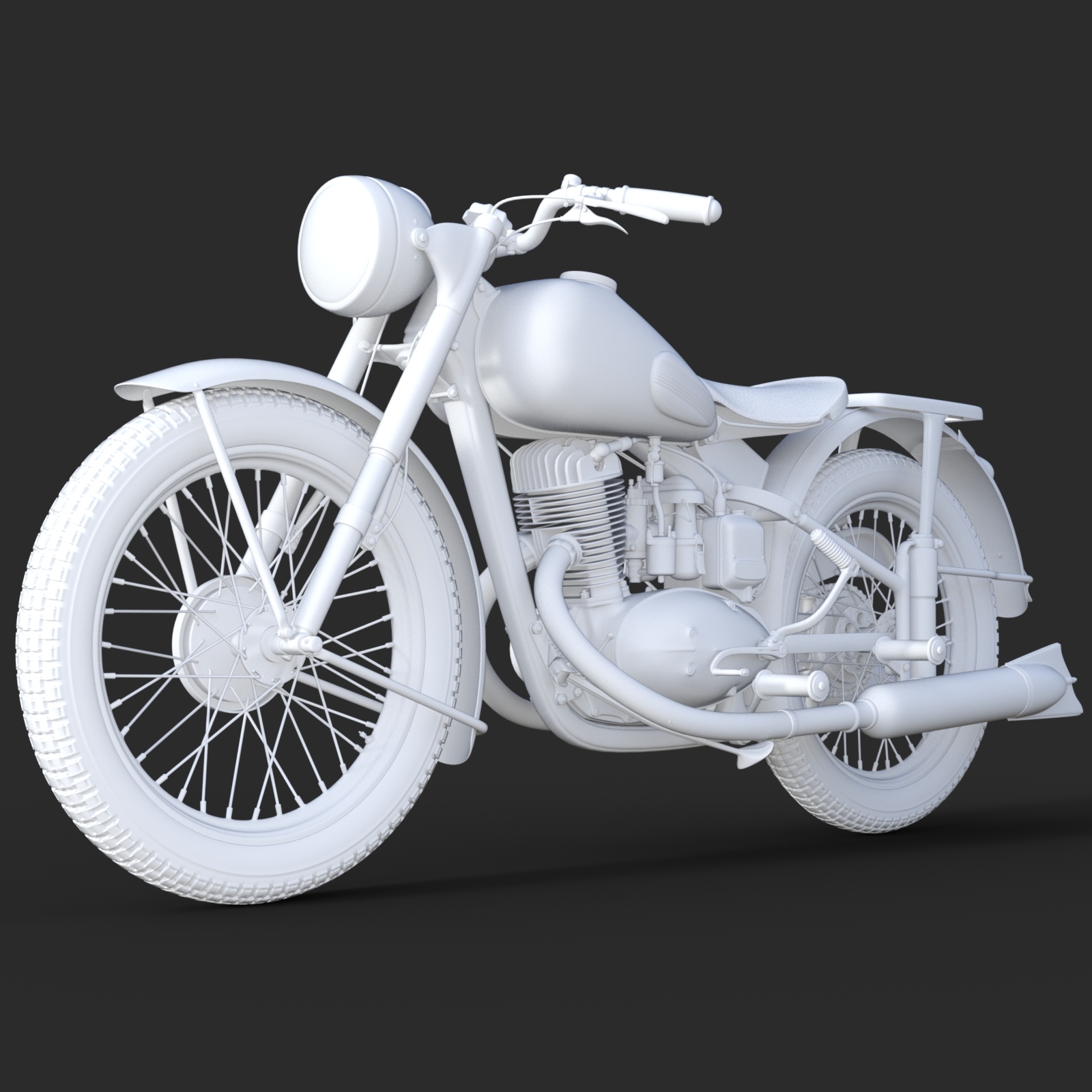 1949 IZH Motorcycle by N/A