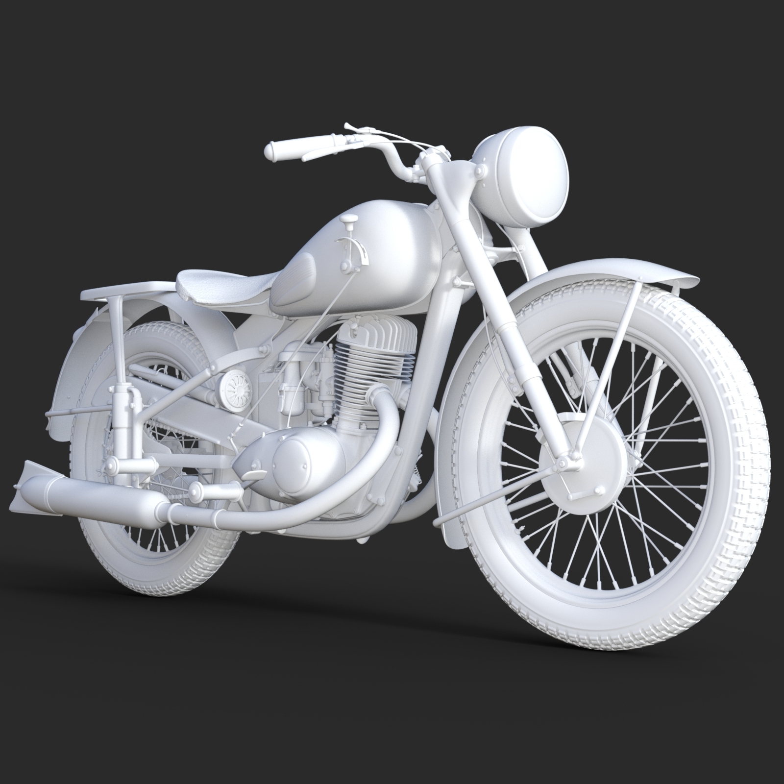 1949 IZH Motorcycle by N/A