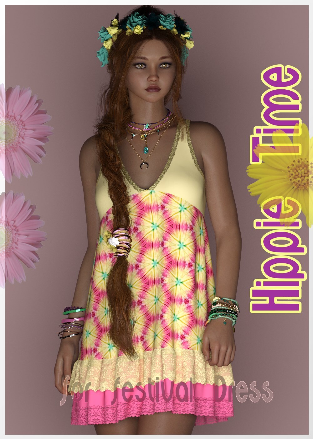 Hippie-Time- for FestivalDress by N/A