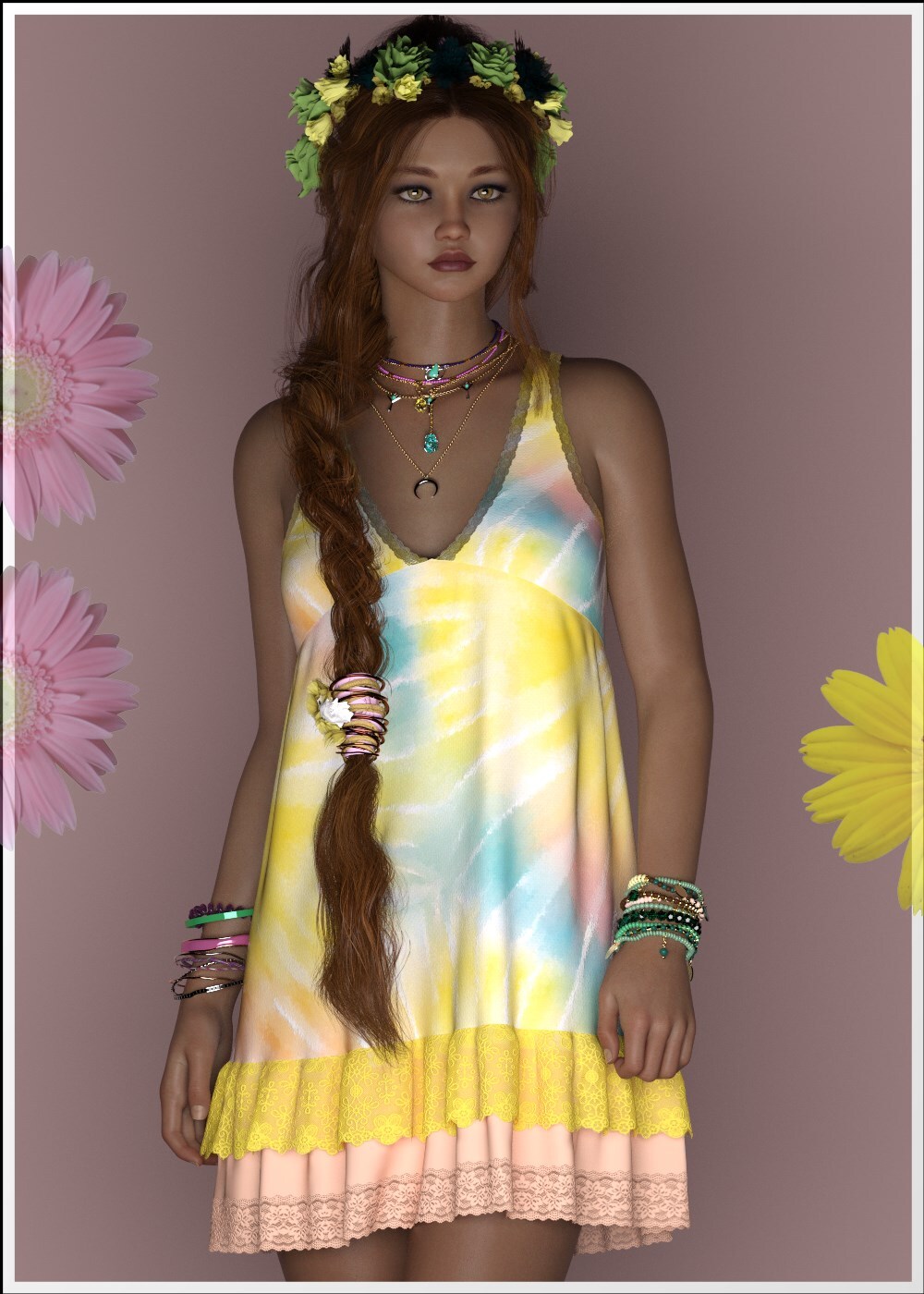 Hippie-Time- for FestivalDress by N/A