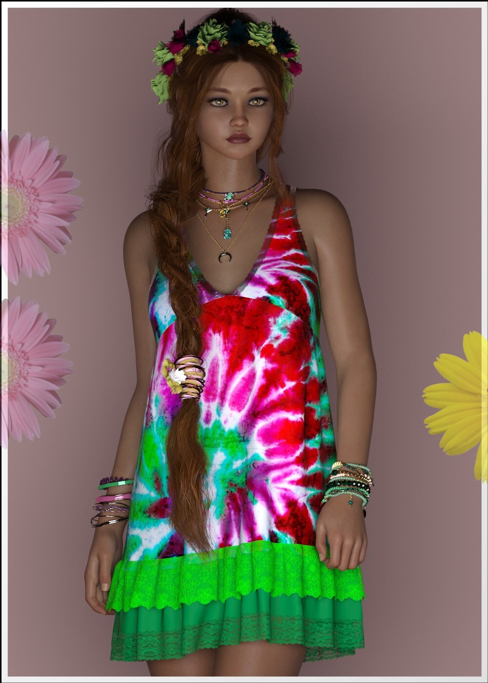 Hippie-Time- for FestivalDress by N/A