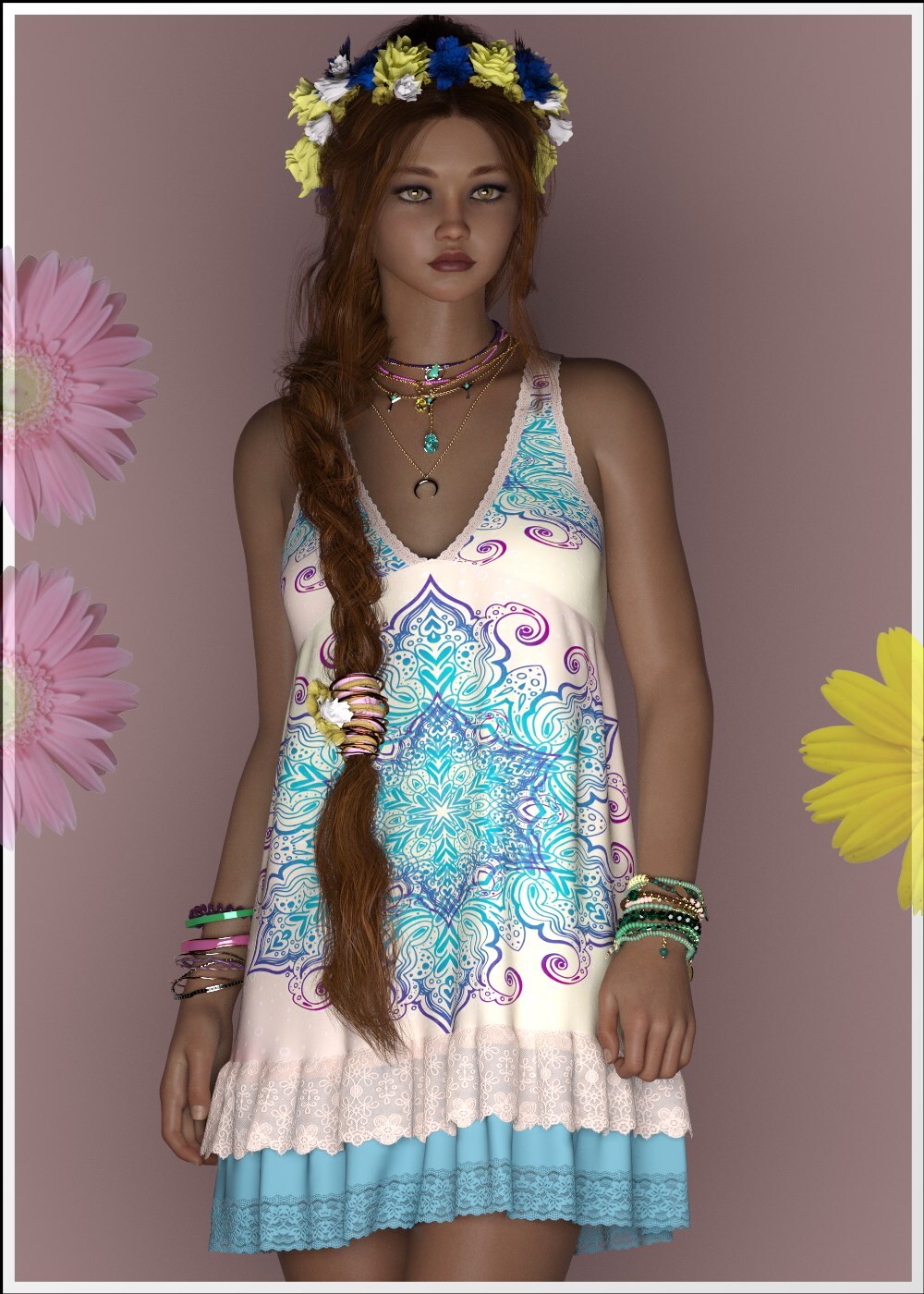 Hippie-Time- for FestivalDress by N/A