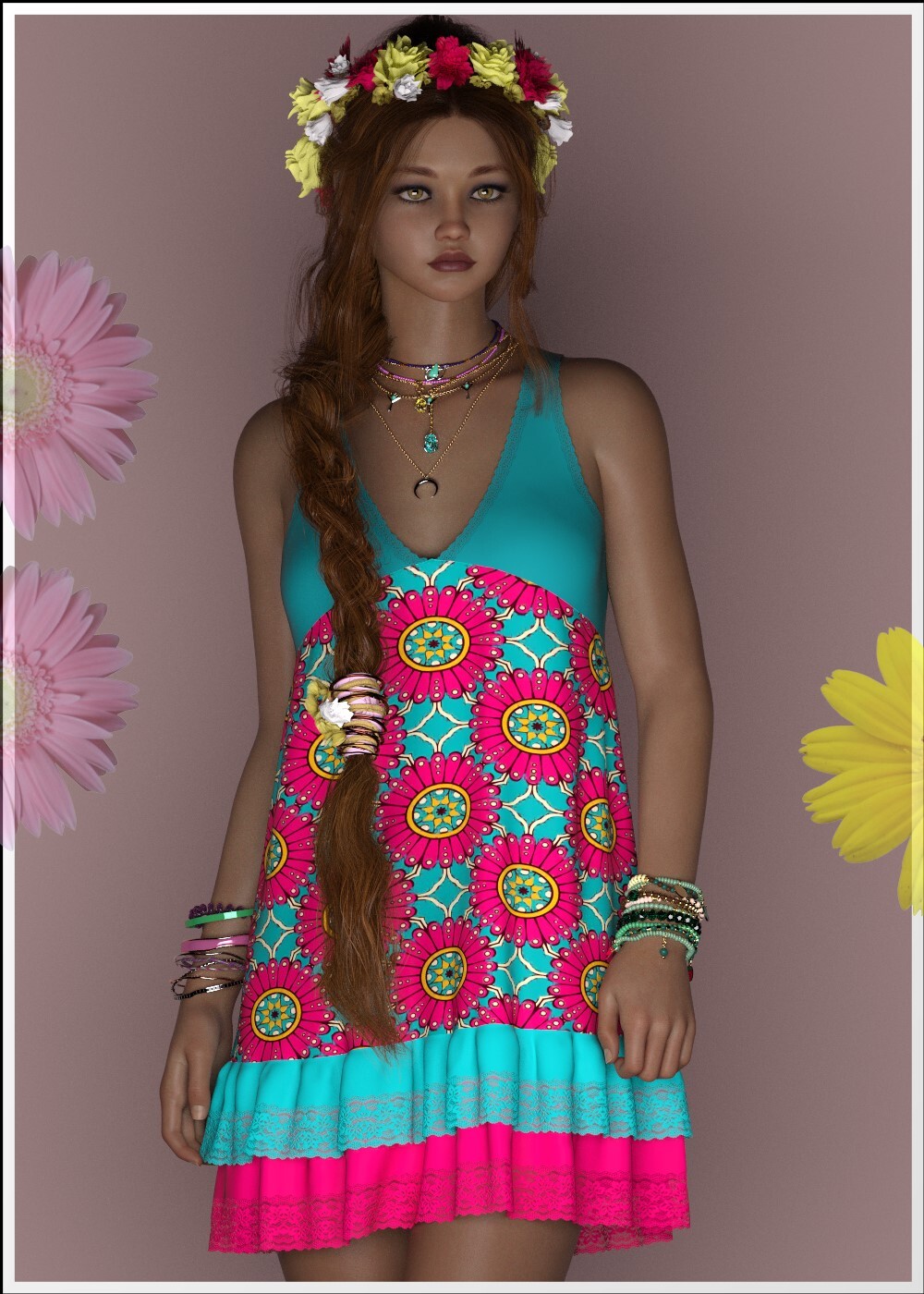 Hippie-Time- for FestivalDress by N/A