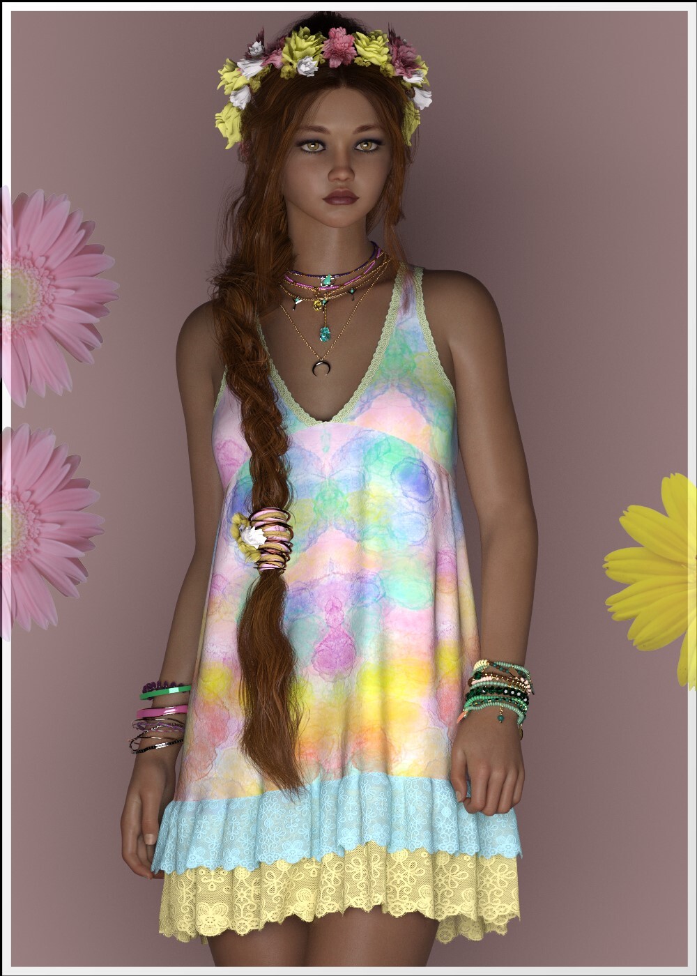 Hippie-Time- for FestivalDress by N/A