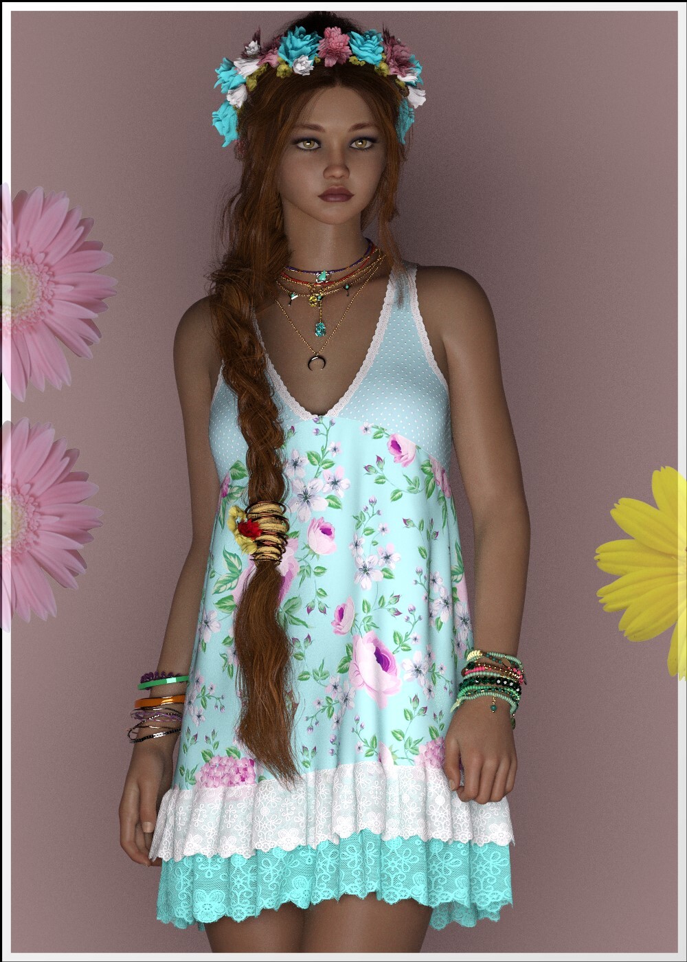 Hippie-Time- for FestivalDress by N/A