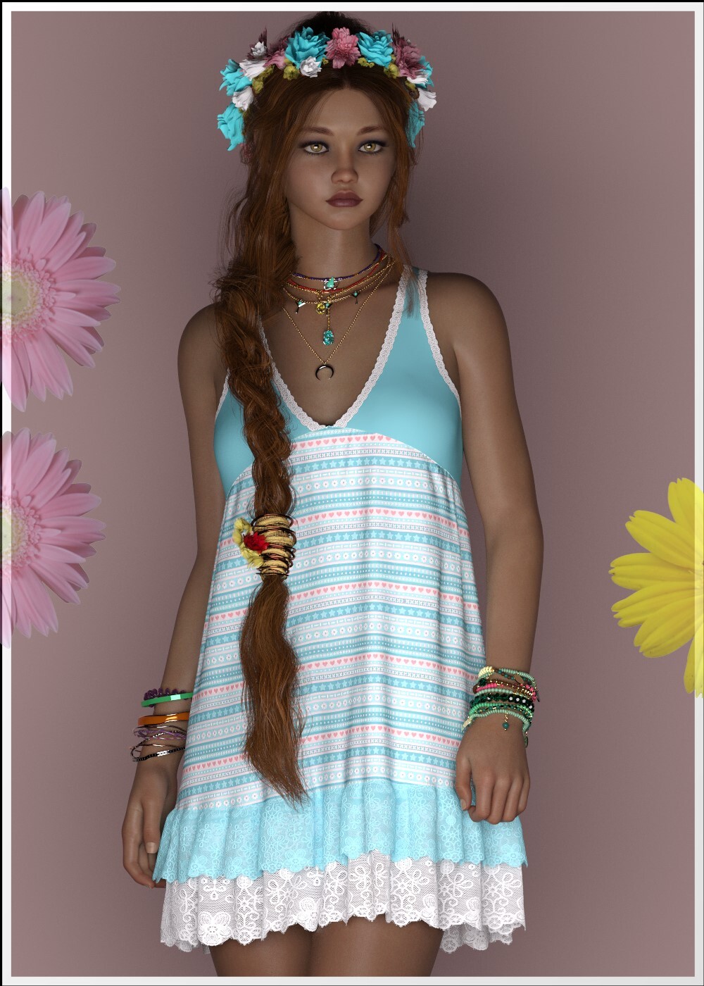 Hippie-Time- for FestivalDress by N/A