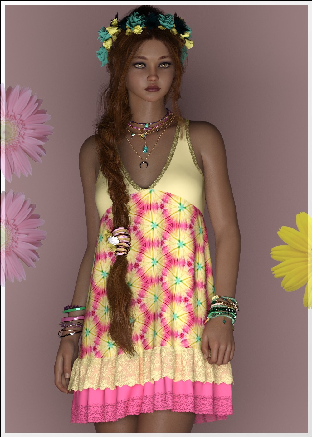 Hippie-Time- for FestivalDress by N/A