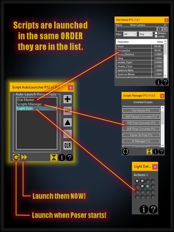 Script AutoLauncher for Poser 12 by N/A