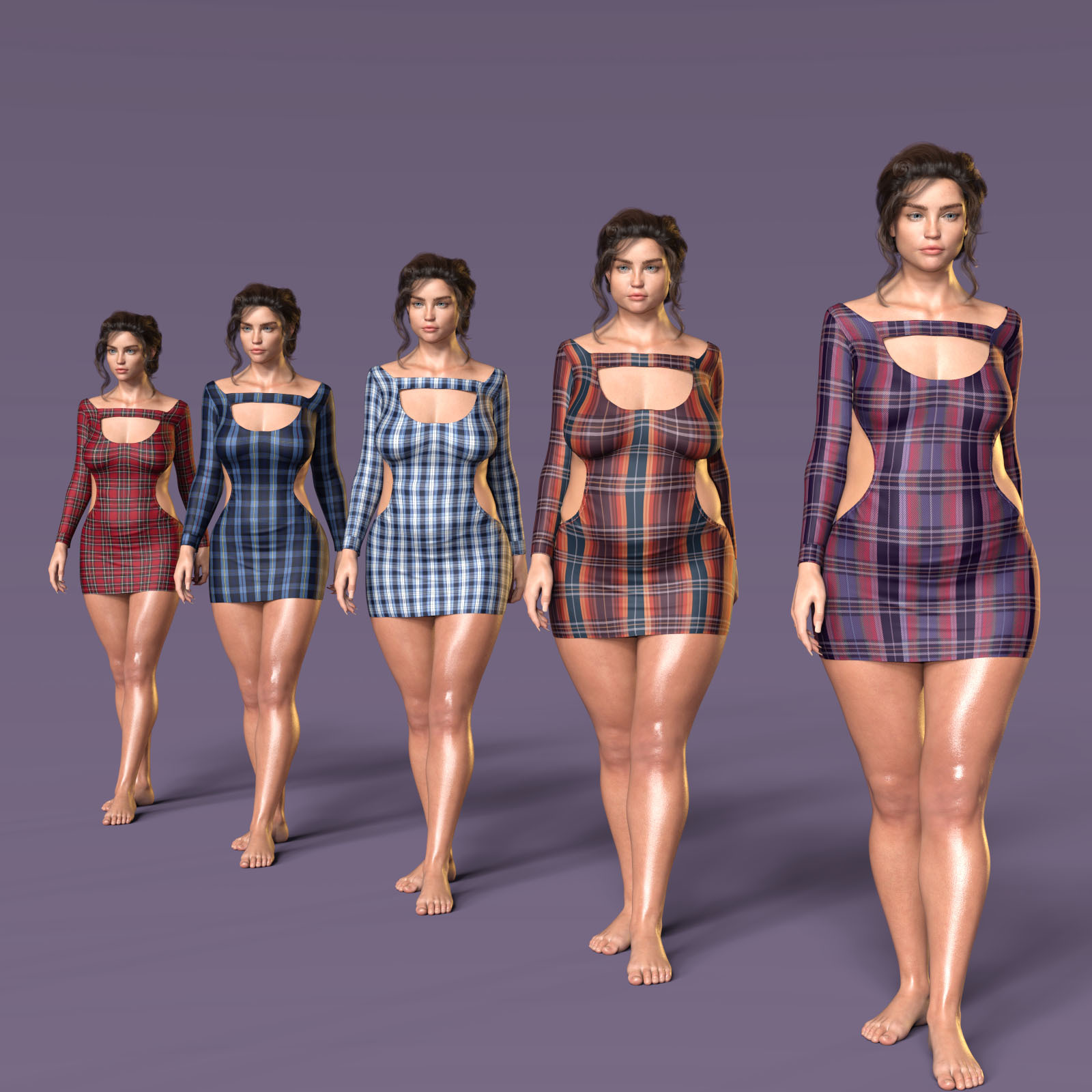 dForce lattice dress for for G8.1F by N/A