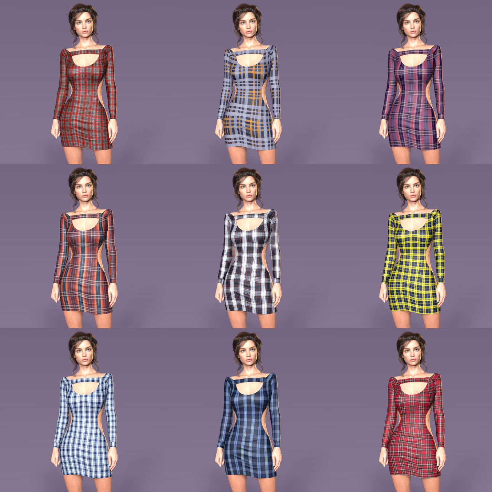 dForce lattice dress for for G8.1F by N/A