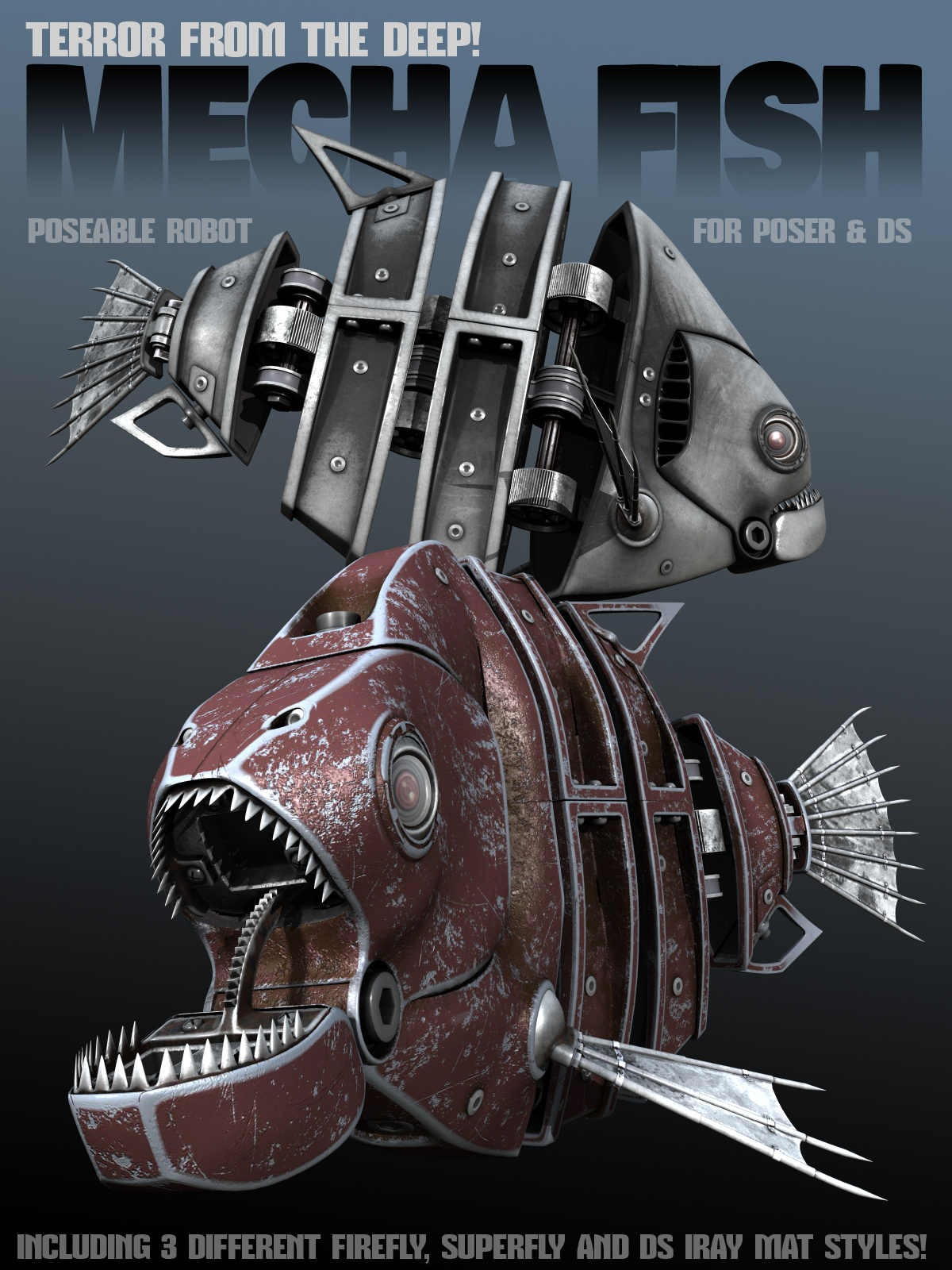 Mecha Fish by N/A