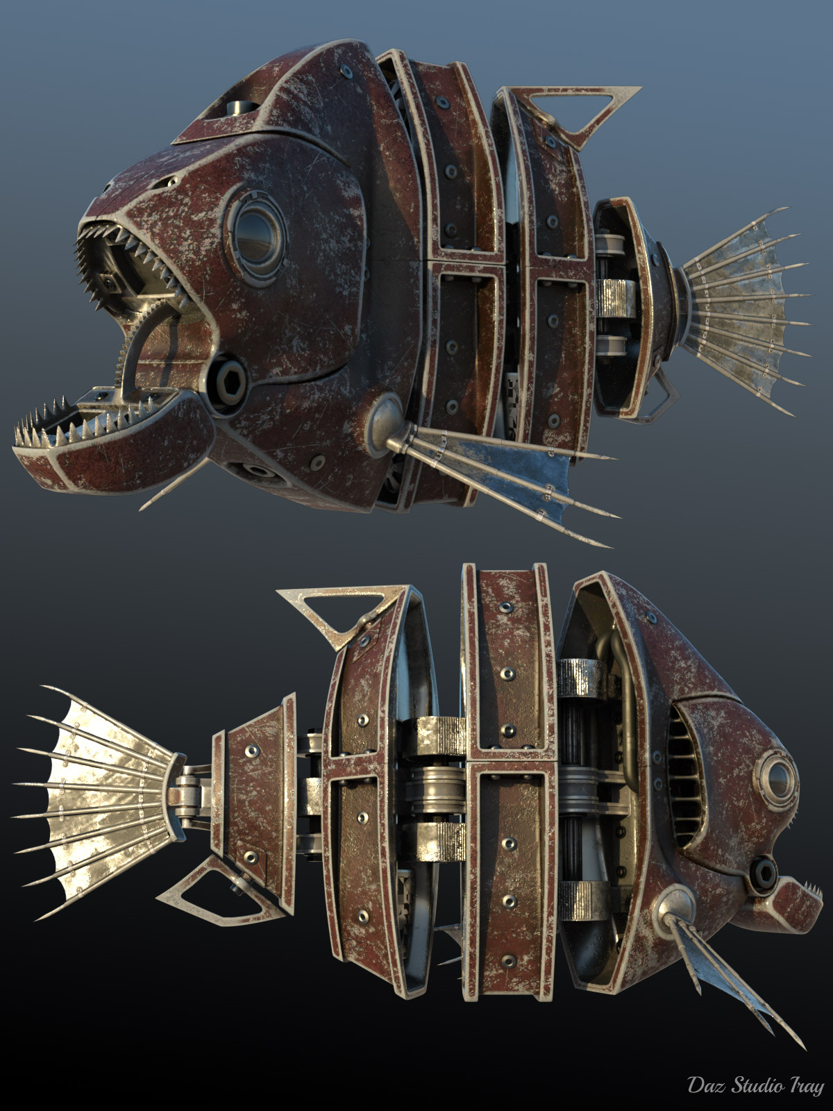 Mecha Fish by N/A
