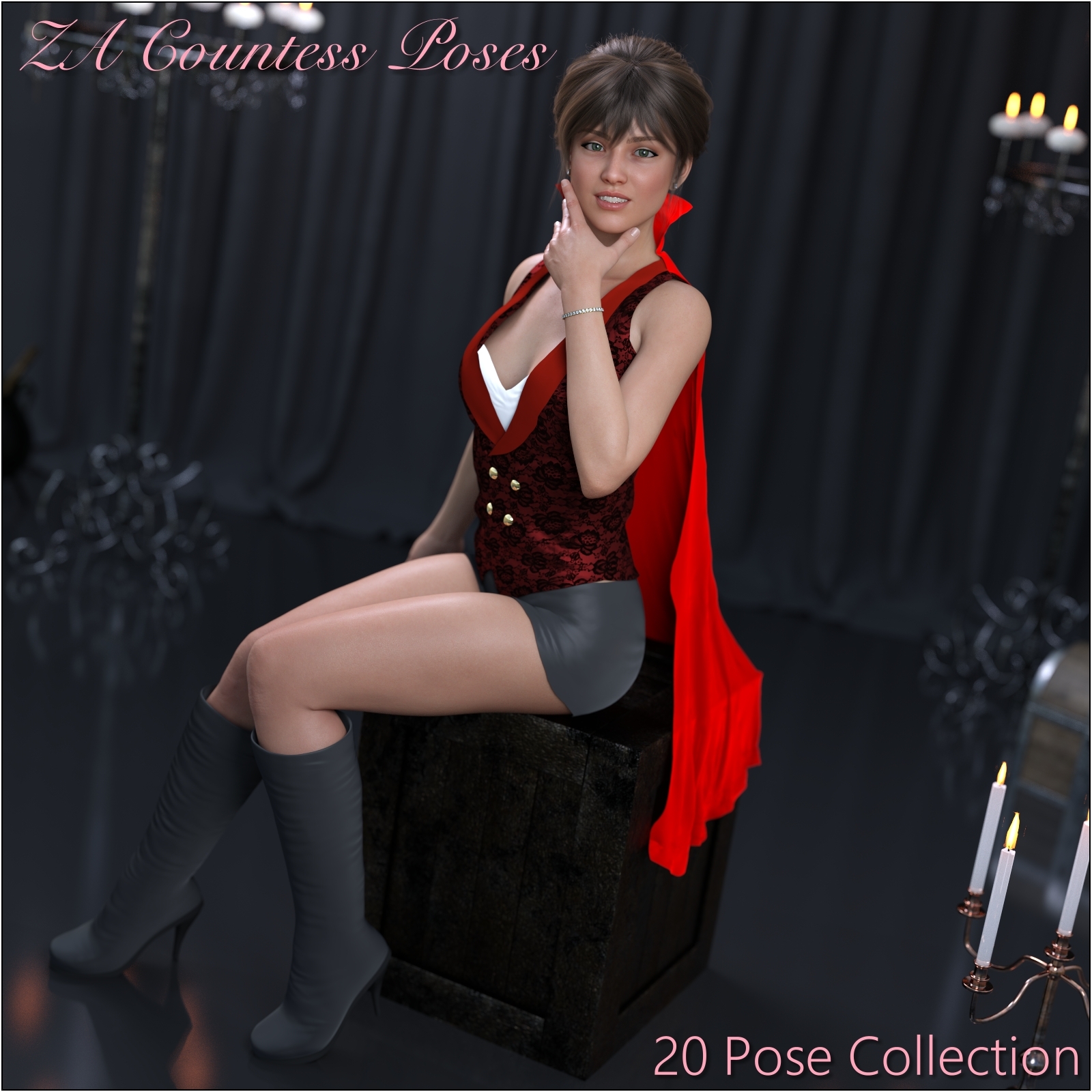 ZA Countess Poses by N/A