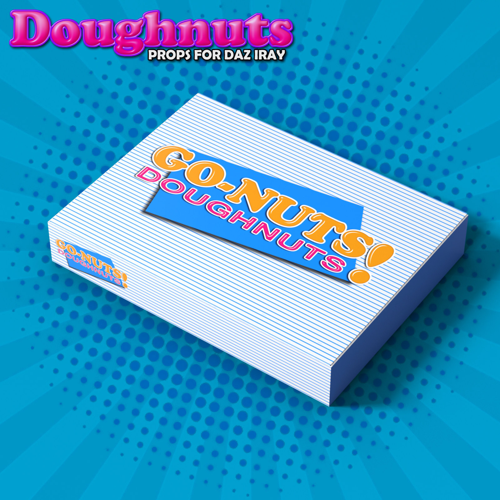 Exnem Doughnuts Props for DAZ Studio and IRAY by N/A