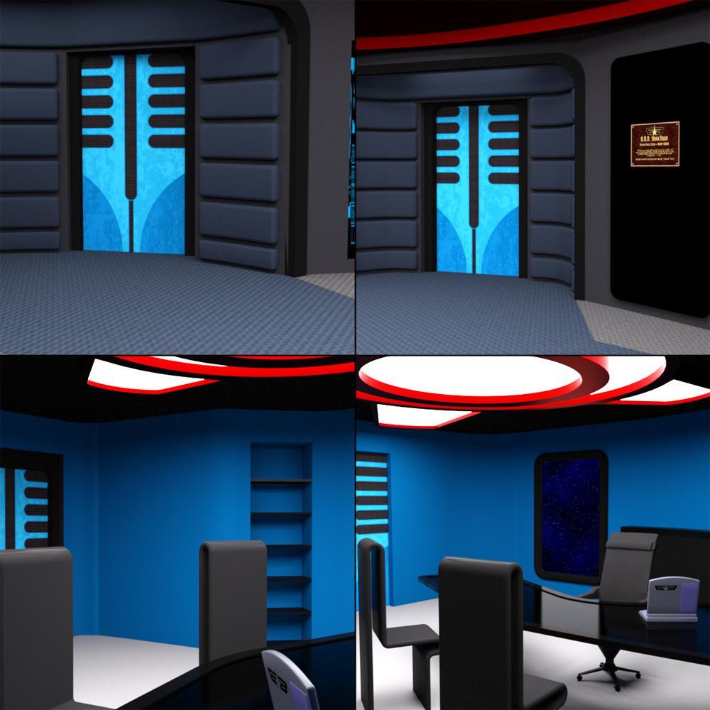 Starship Bridge 8 for DAZ Studio by N/A