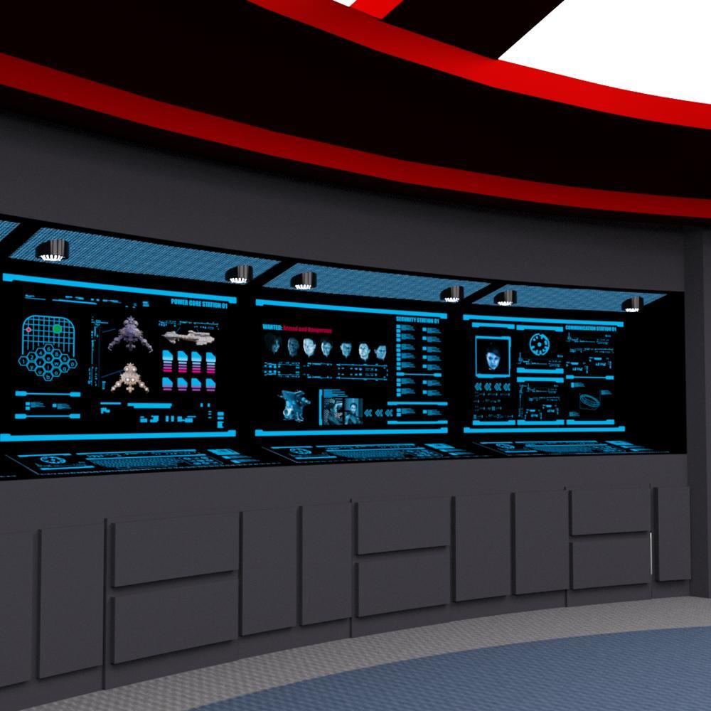 Starship Bridge 8 for DAZ Studio by N/A
