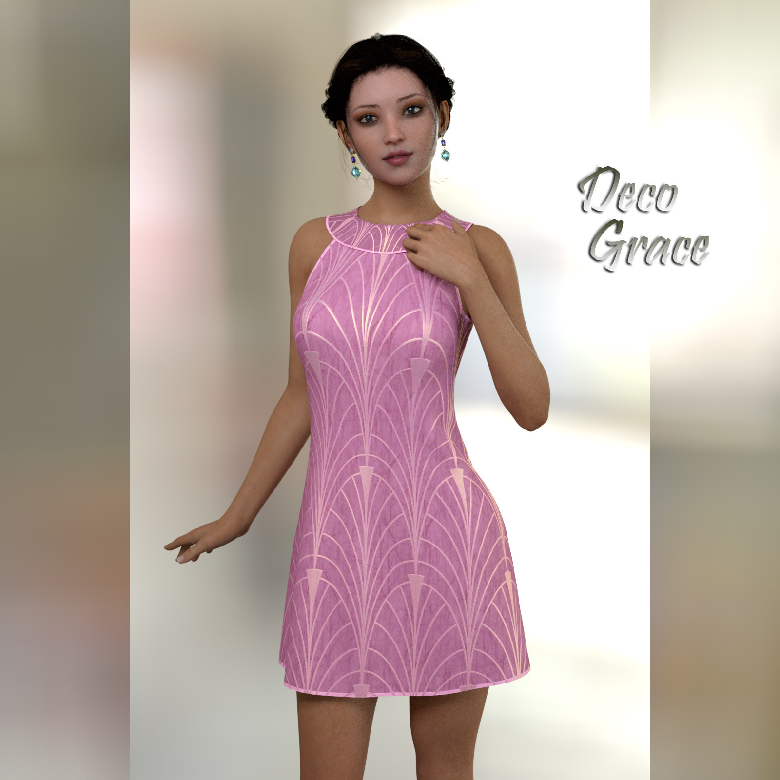 Artisan Leather Add-On for A97's Leather Dress for Genesis 8 and 8.1 Female by N/A