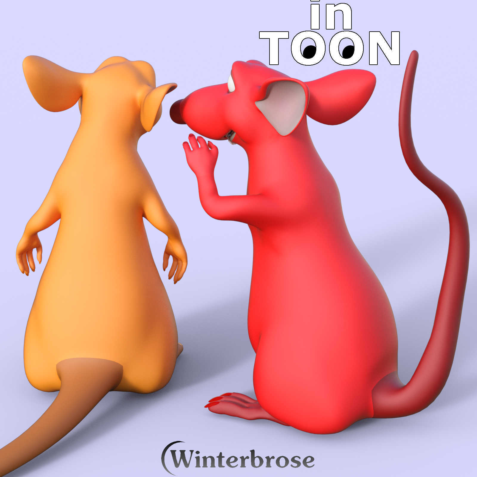 in-TOON Styles for Jolly Mouse in Daz Studio by N/A