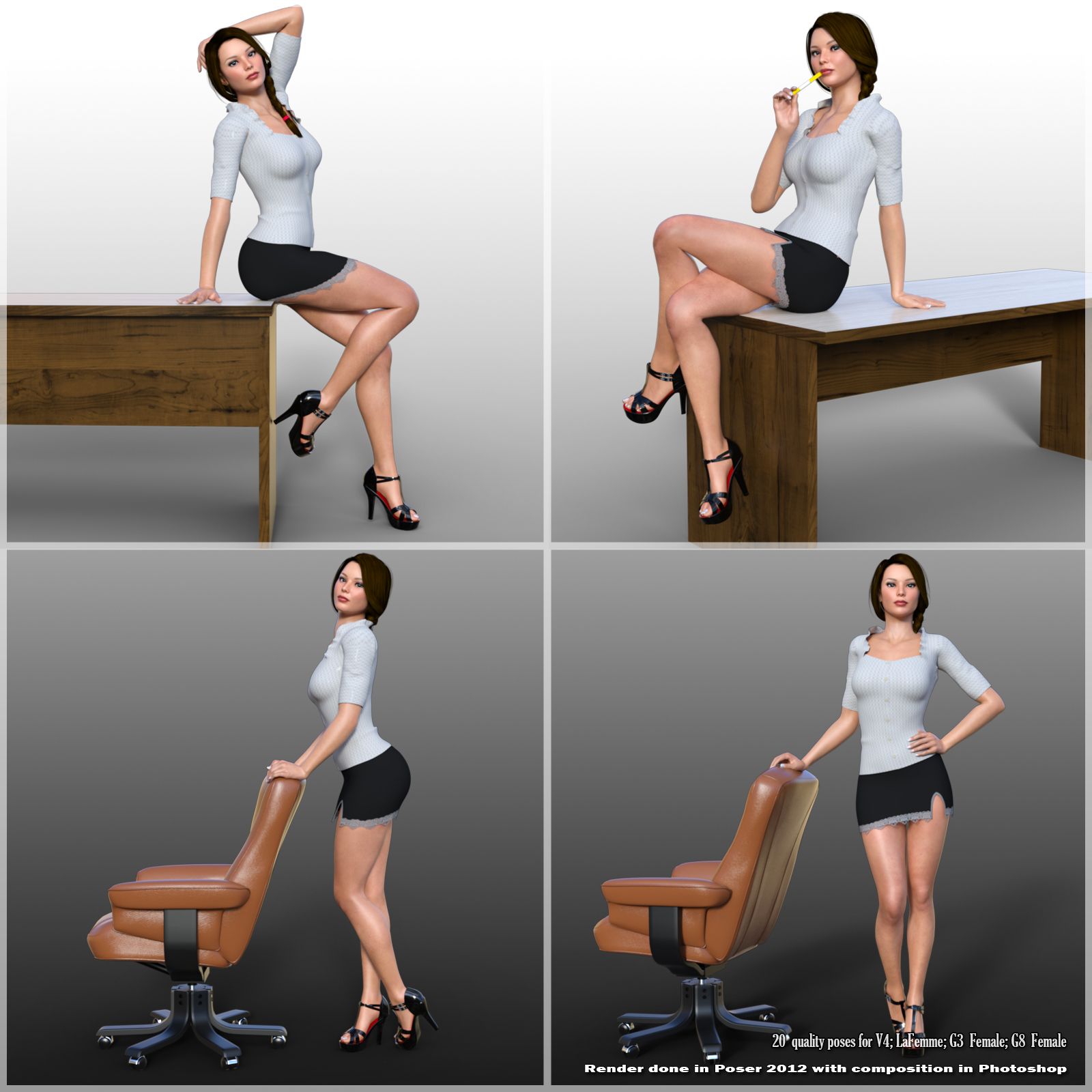 STZ Hot secretary by N/A