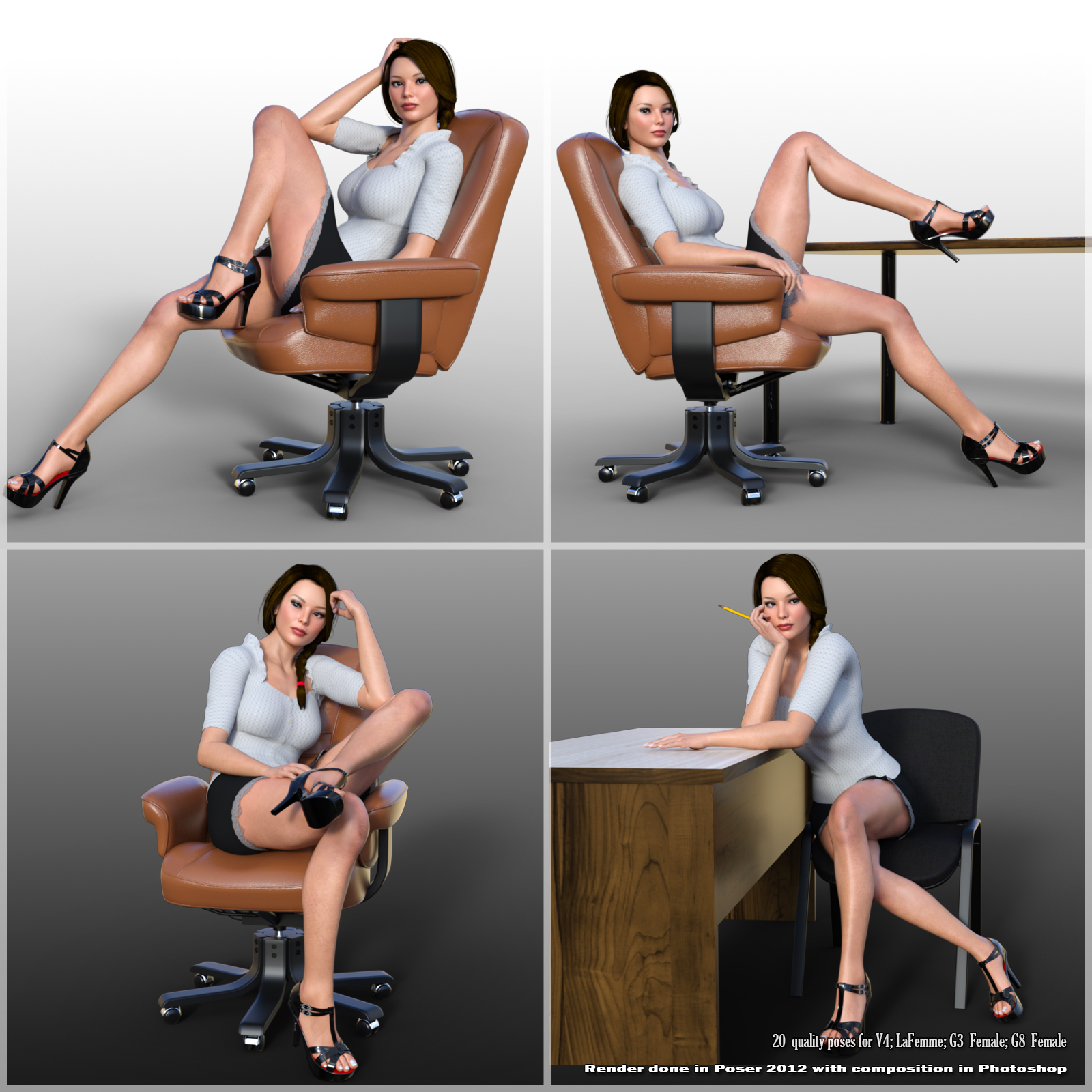 STZ Hot secretary by N/A
