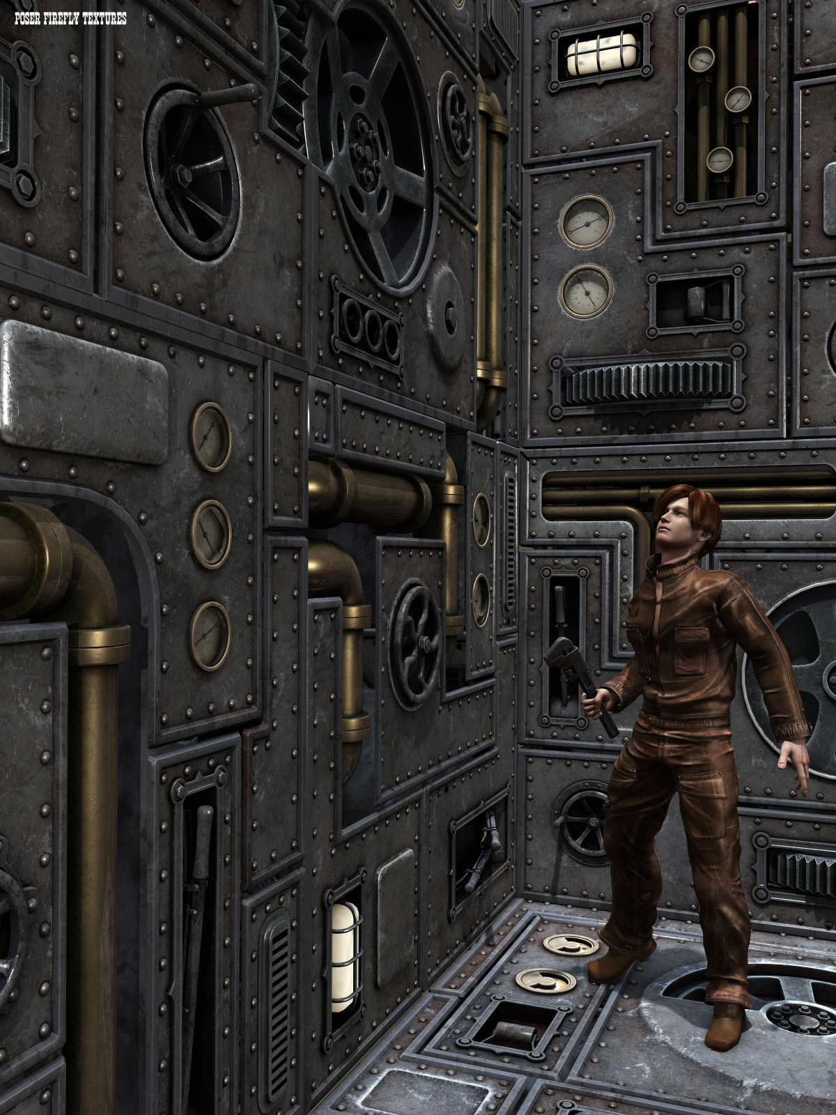 Steampunk Cube by N/A