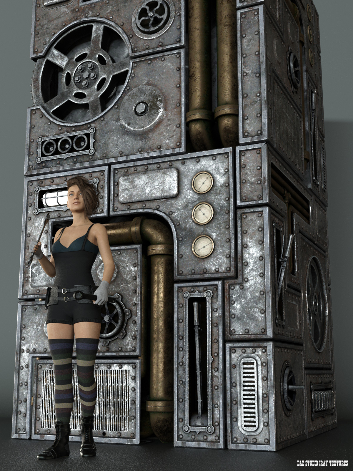 Steampunk Cube by N/A