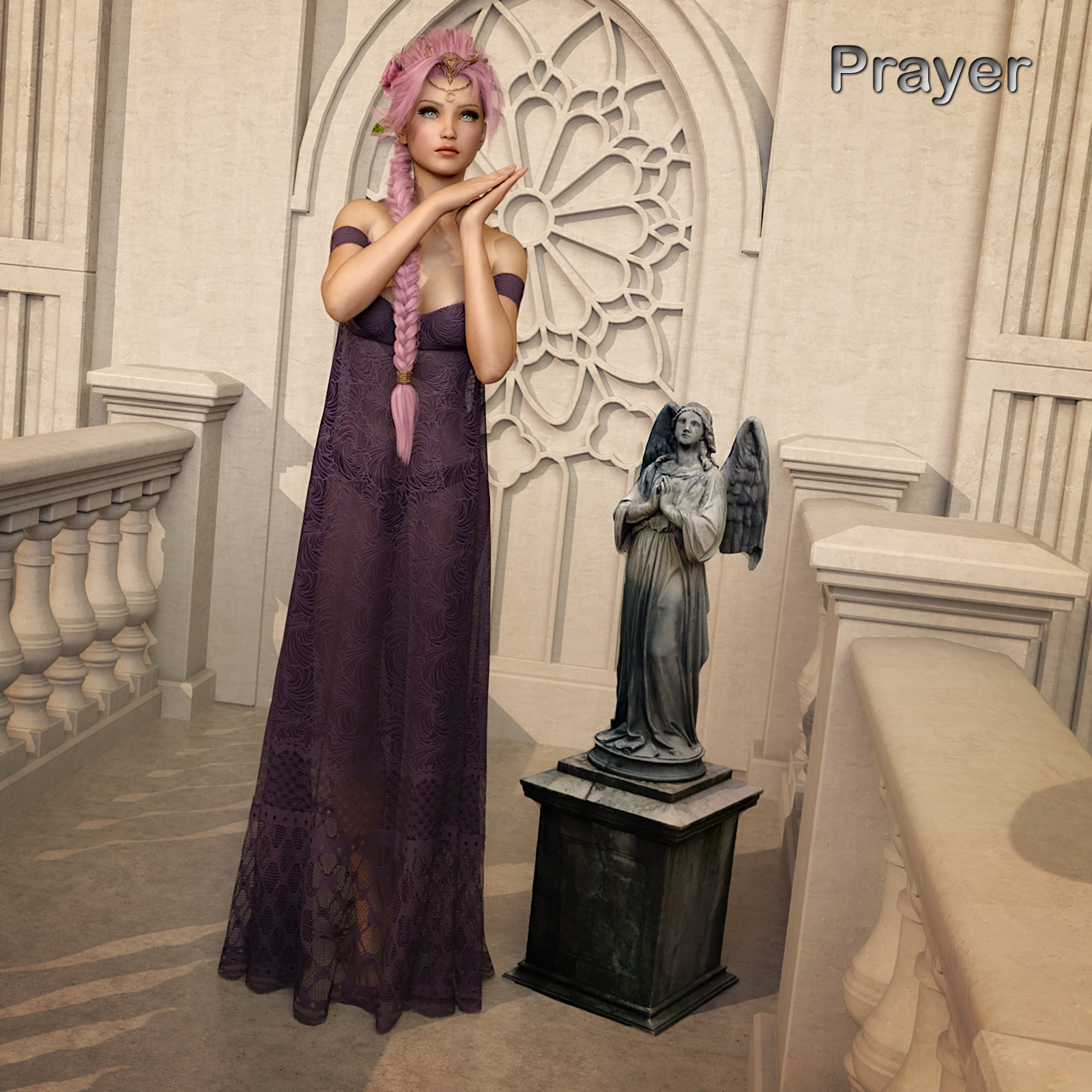 Prayer- Poses for Genesis 8 Female by N/A