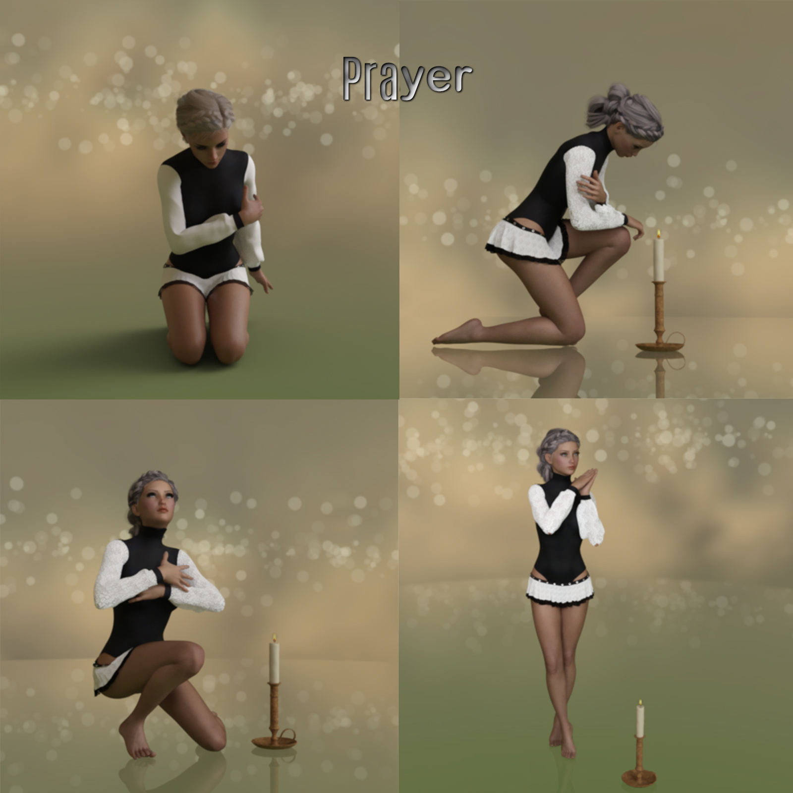 Prayer- Poses for Genesis 8 Female by N/A