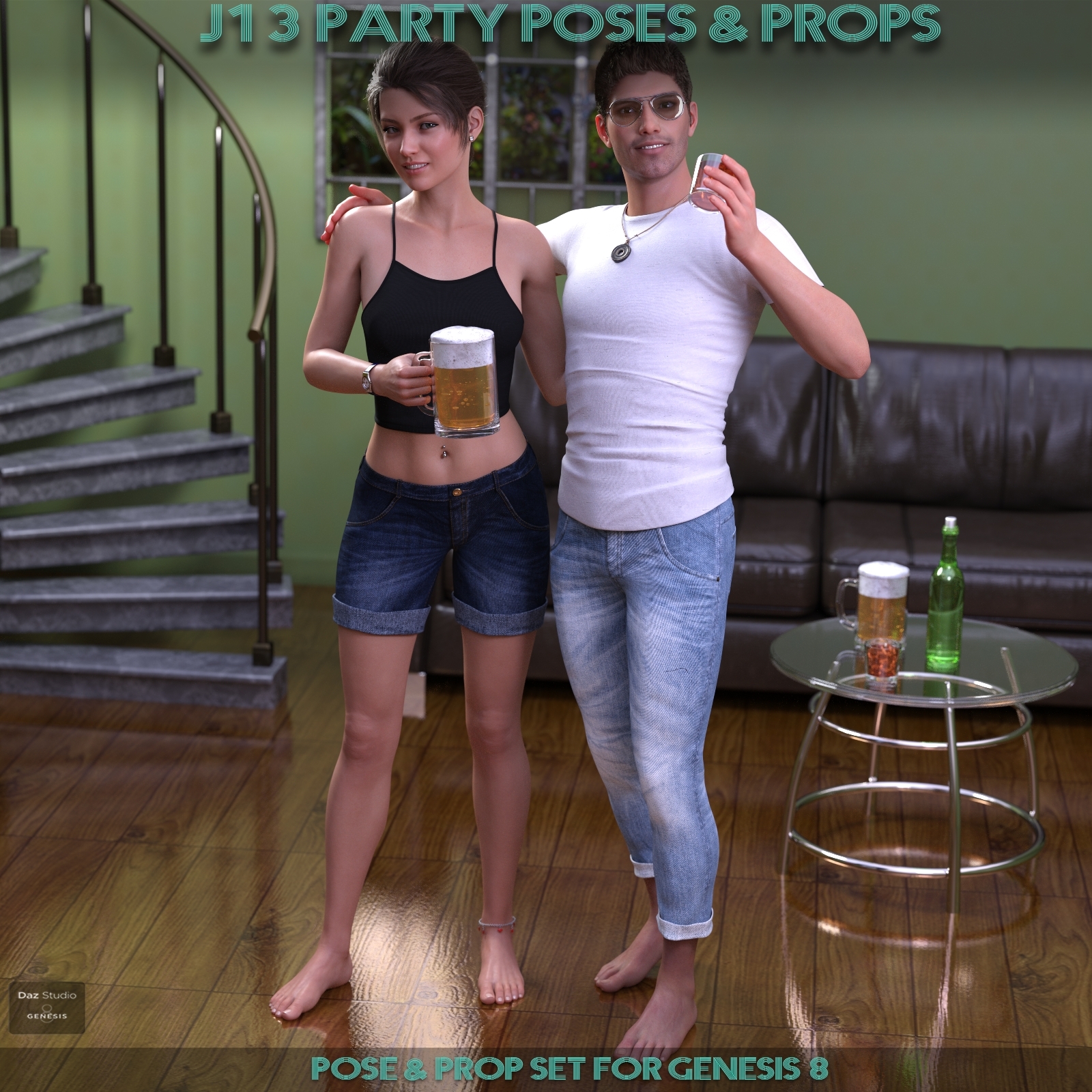 J13 Party Poses and Props by N/A