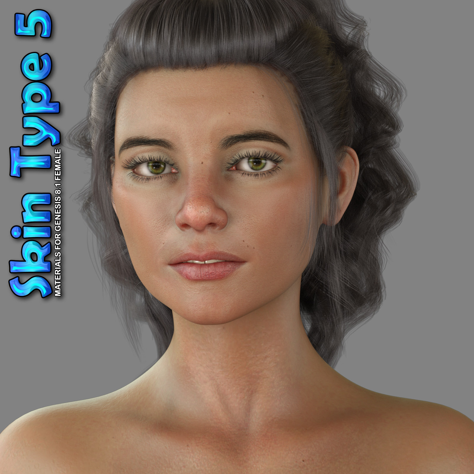 Exnem Skin Type 5 for Genesis 8.1 Female by N/A