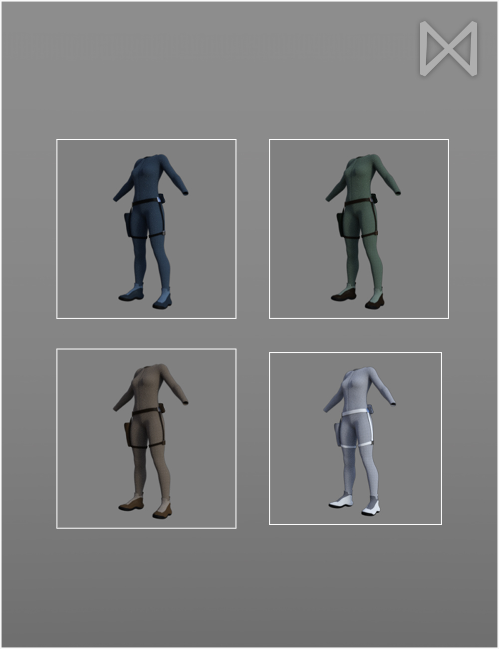 Spacefarer Bodysuit for G8F - dForce by N/A