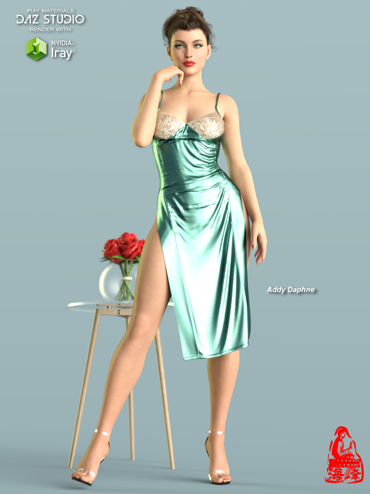 dForce Sexy Sleepwear for Genesis 8 and 8.1 Female(s) by N/A