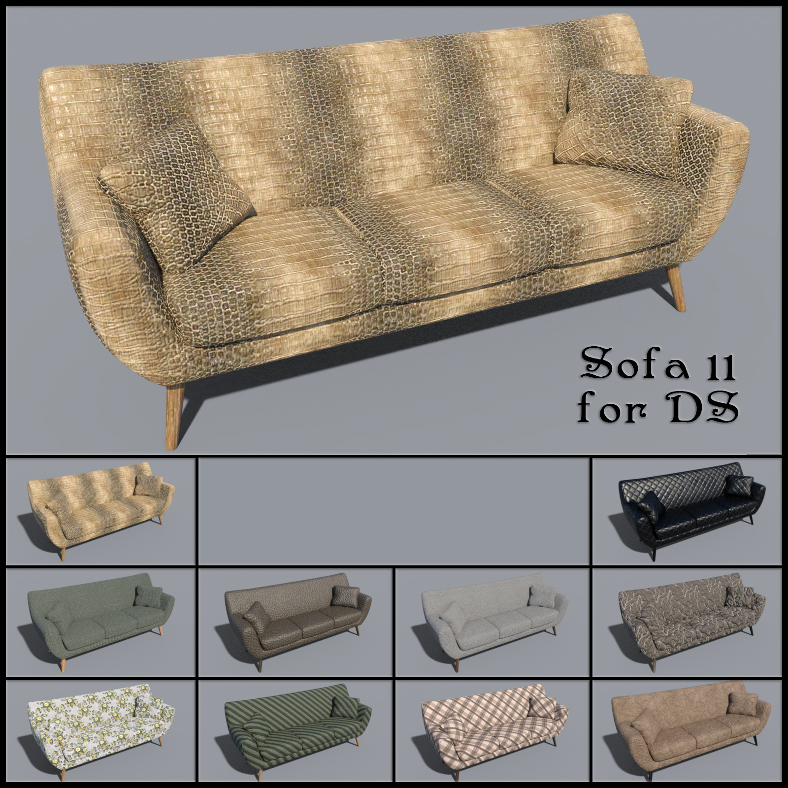 All Props Sofas 03 For DS by N/A