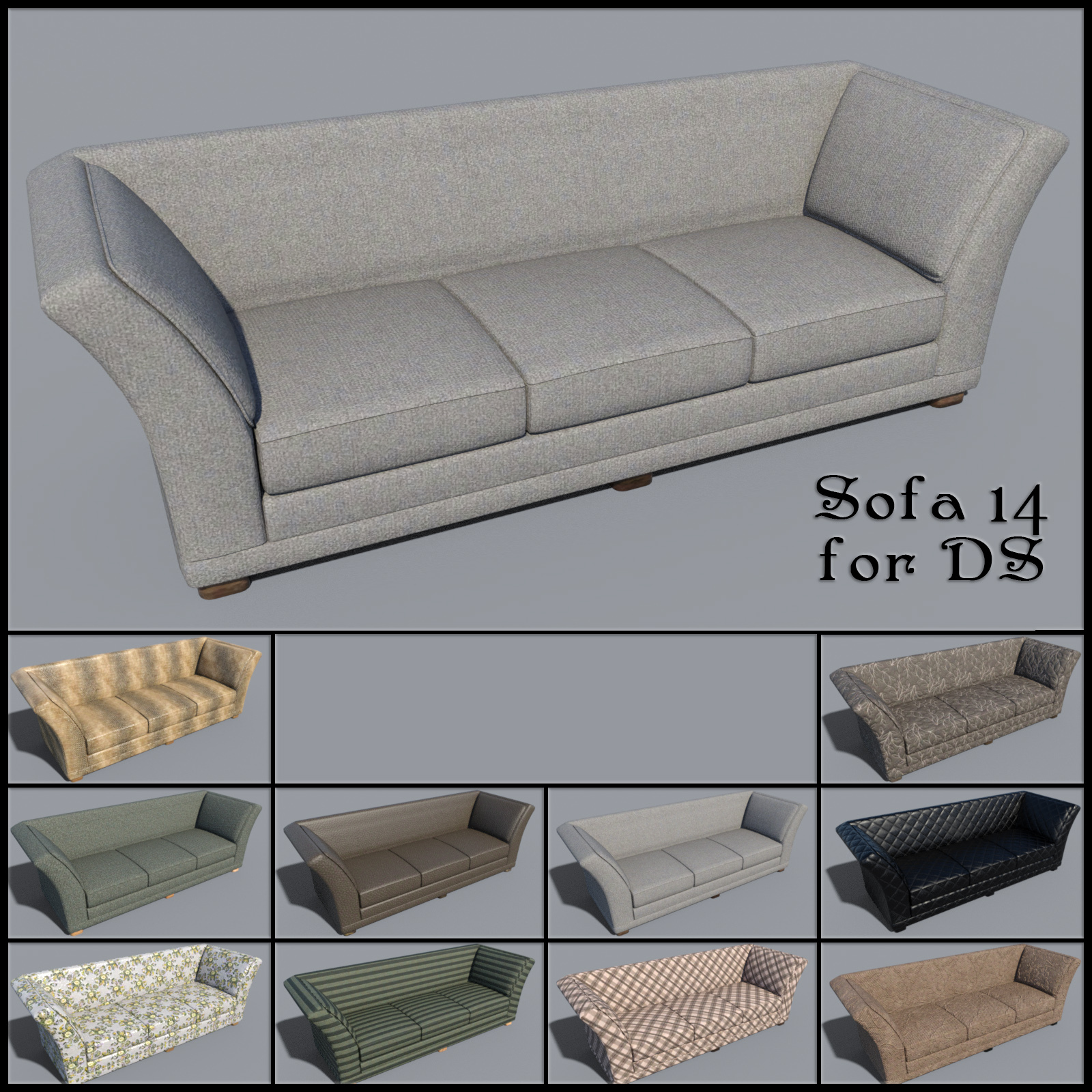 All Props Sofas 03 For DS by N/A
