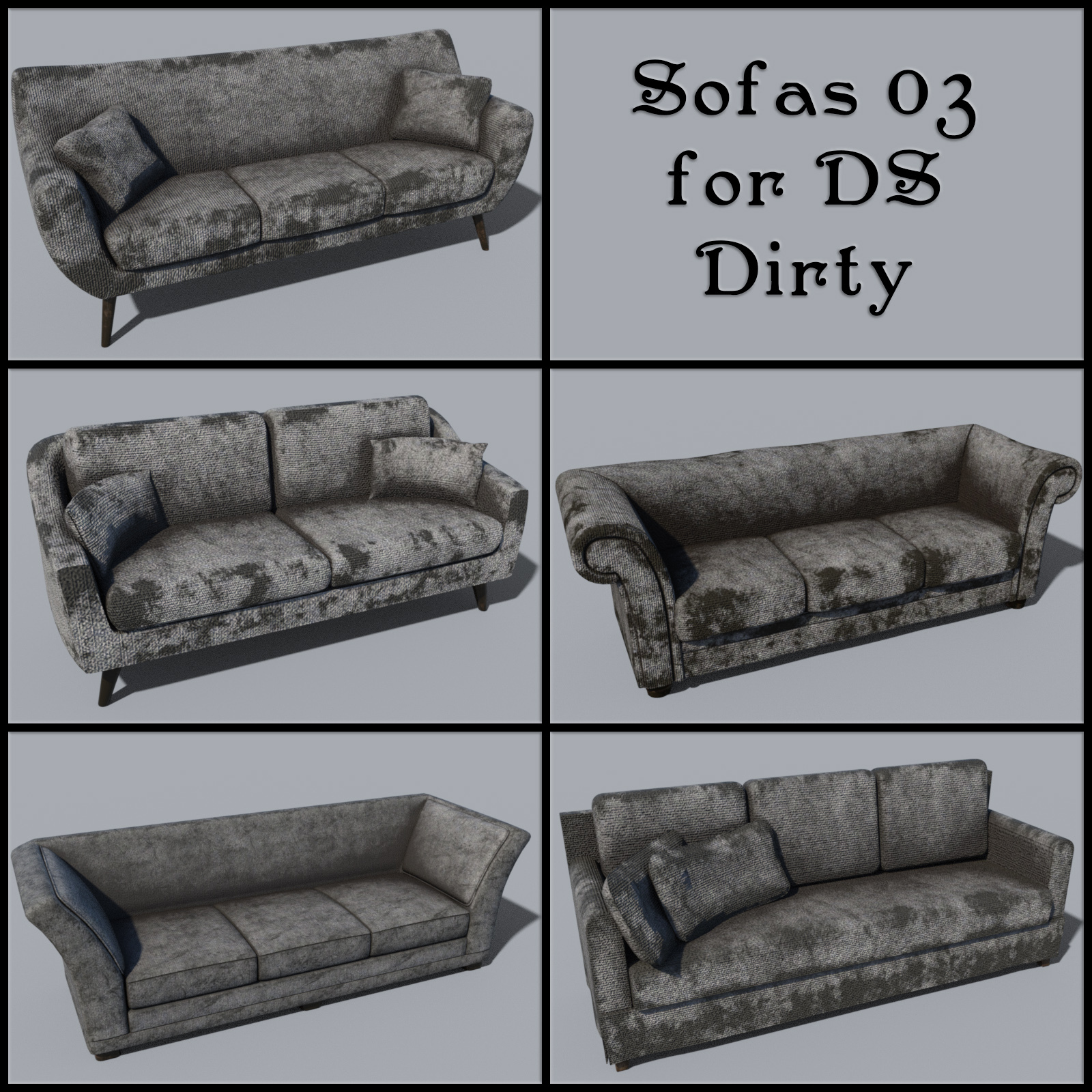 All Props Sofas 03 For DS by N/A
