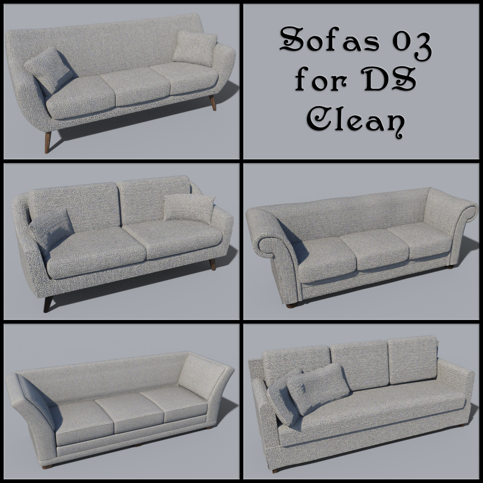 All Props Sofas 03 For DS by N/A