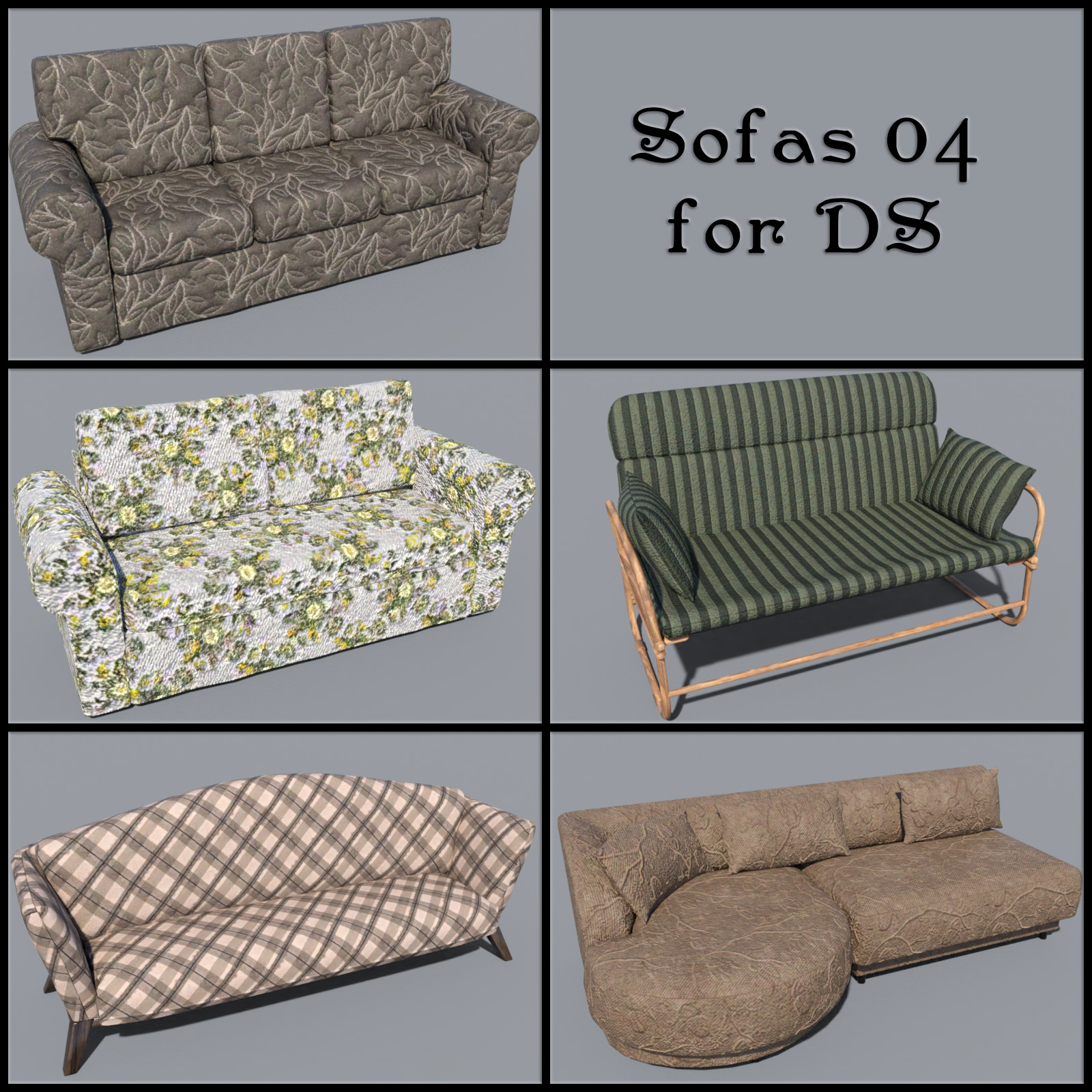 All Props Sofas 04 For DS by N/A