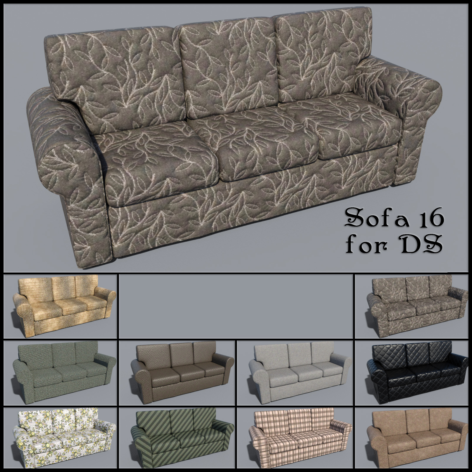 All Props Sofas 04 For DS by N/A
