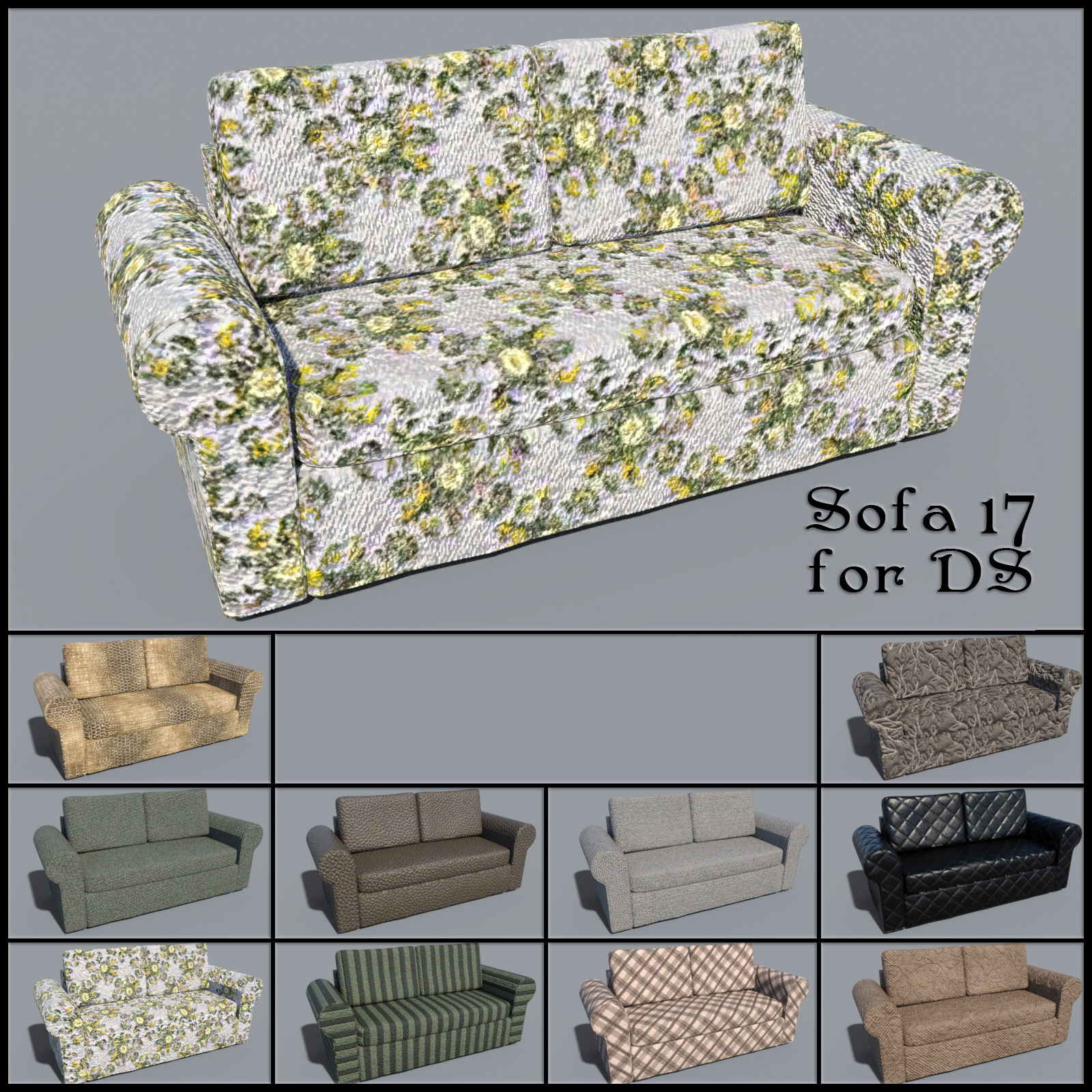 All Props Sofas 04 For DS by N/A