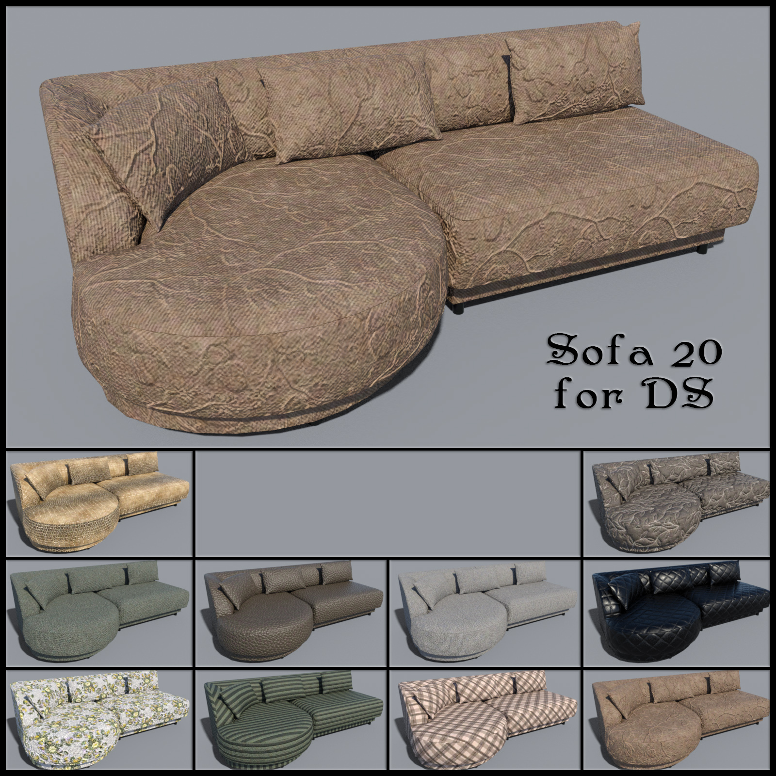 All Props Sofas 04 For DS by N/A