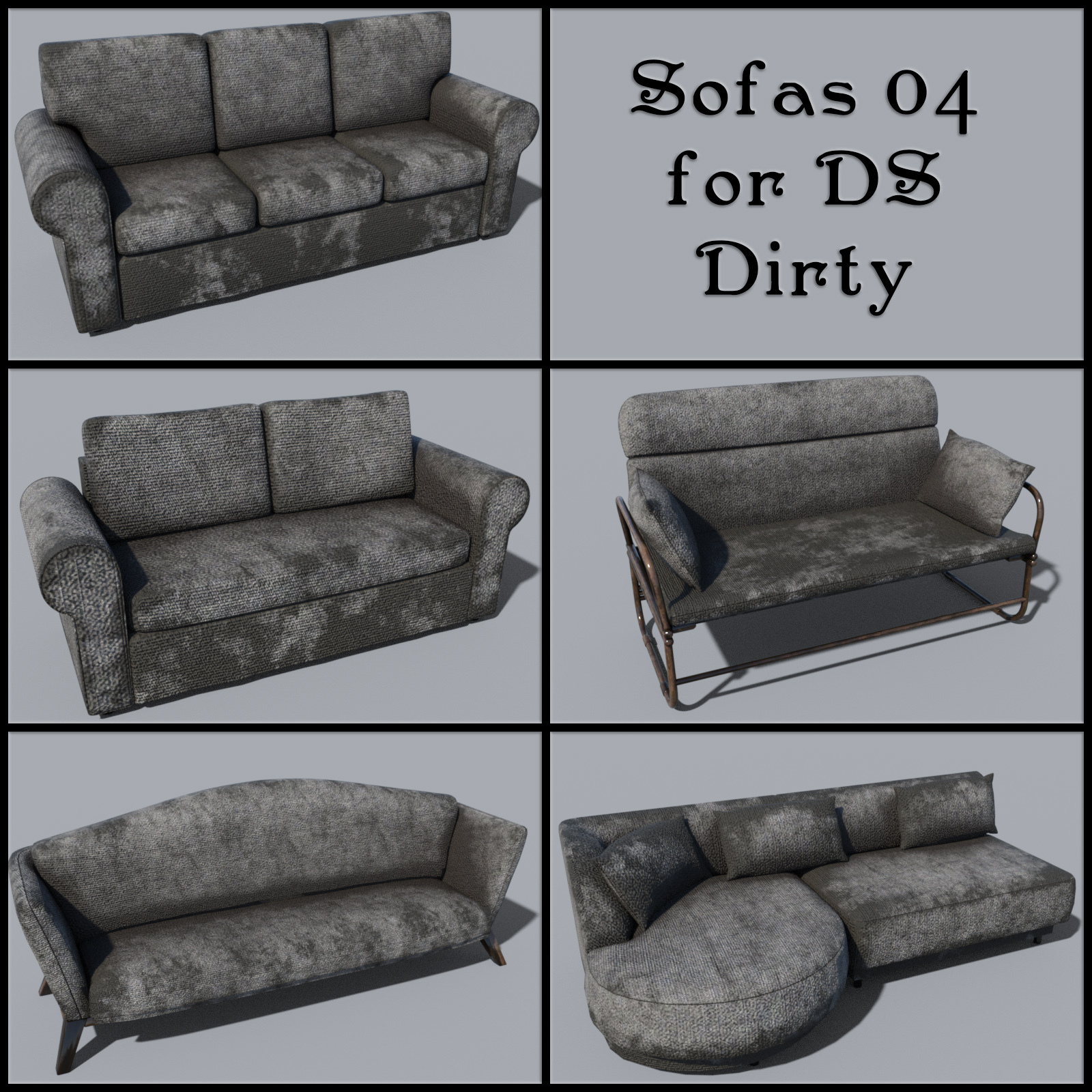 All Props Sofas 04 For DS by N/A