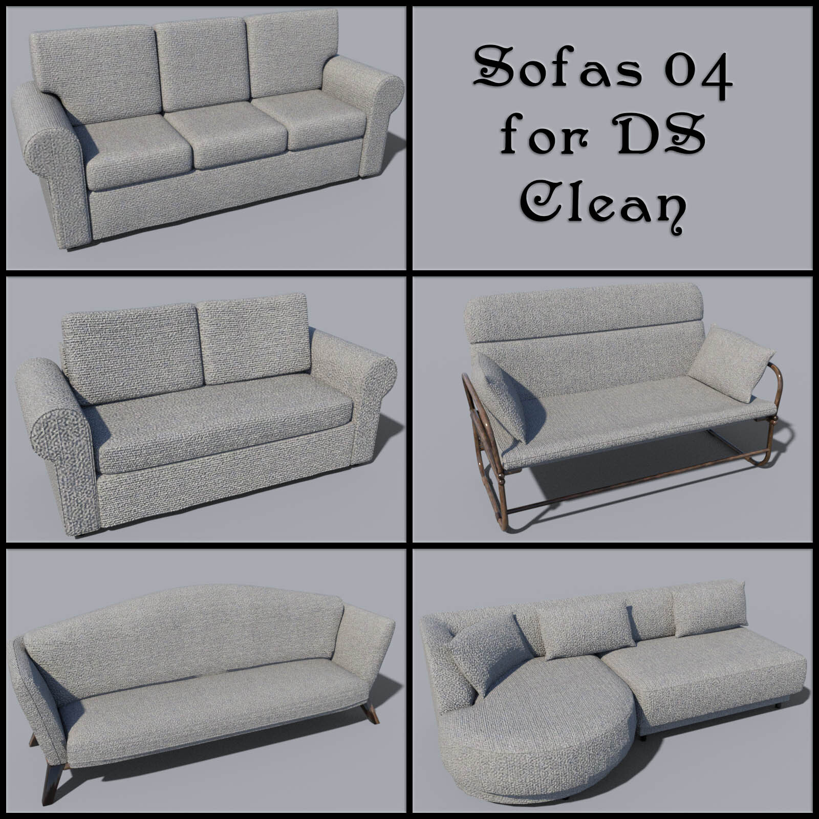 All Props Sofas 04 For DS by N/A