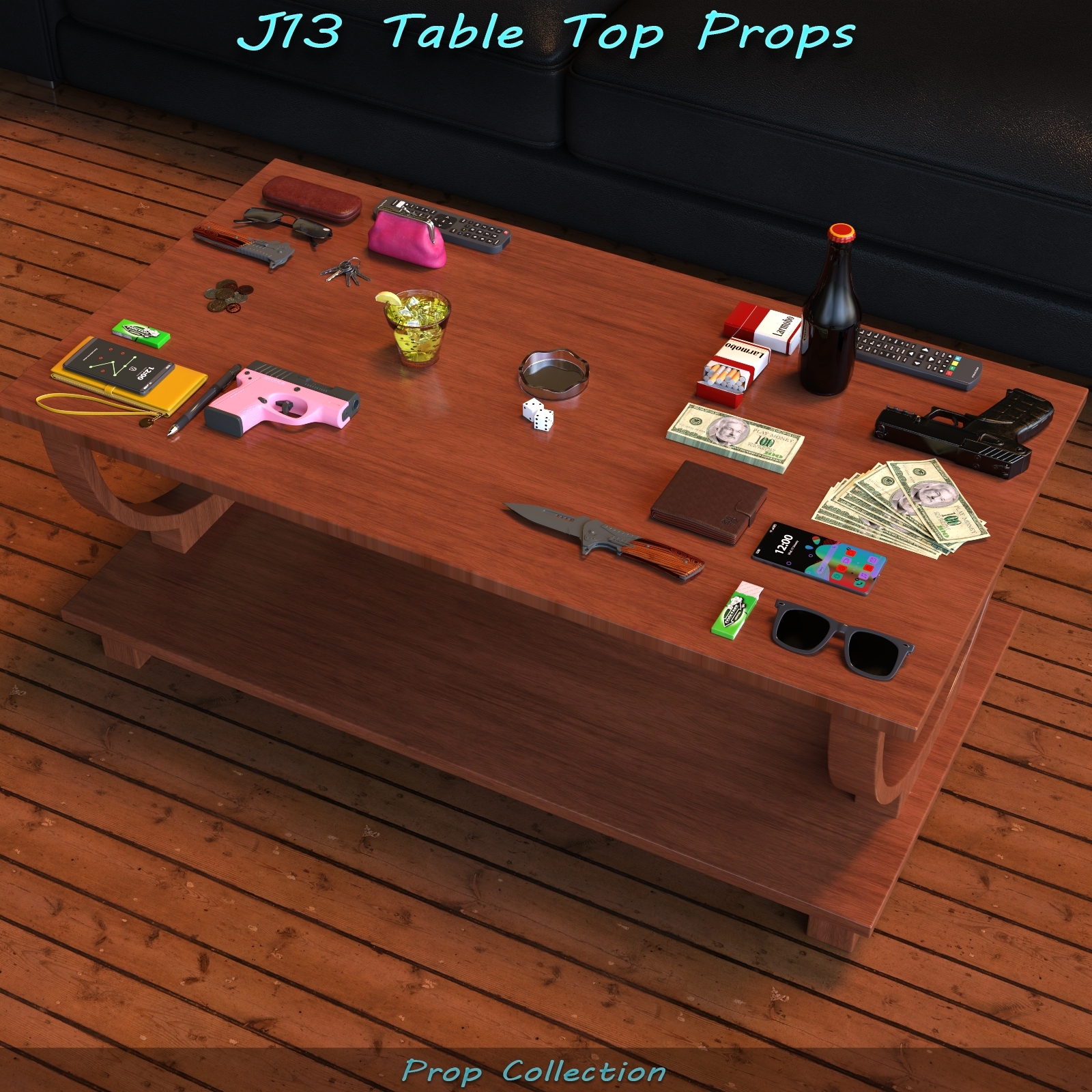 J13 Table Top Props by N/A